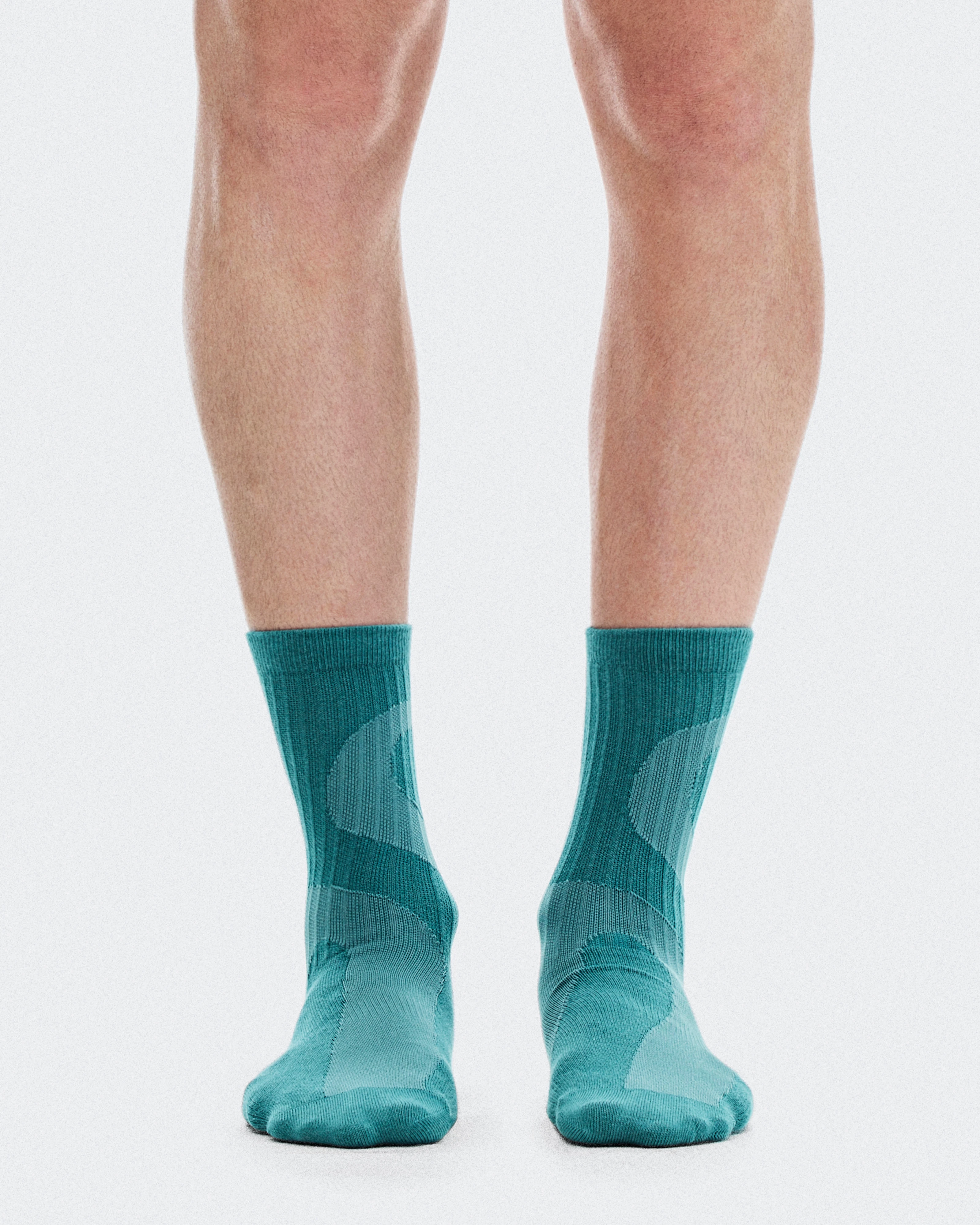 On Liquid Logo Sock High 2P Camellia & Storm Unisexe Chaussettes