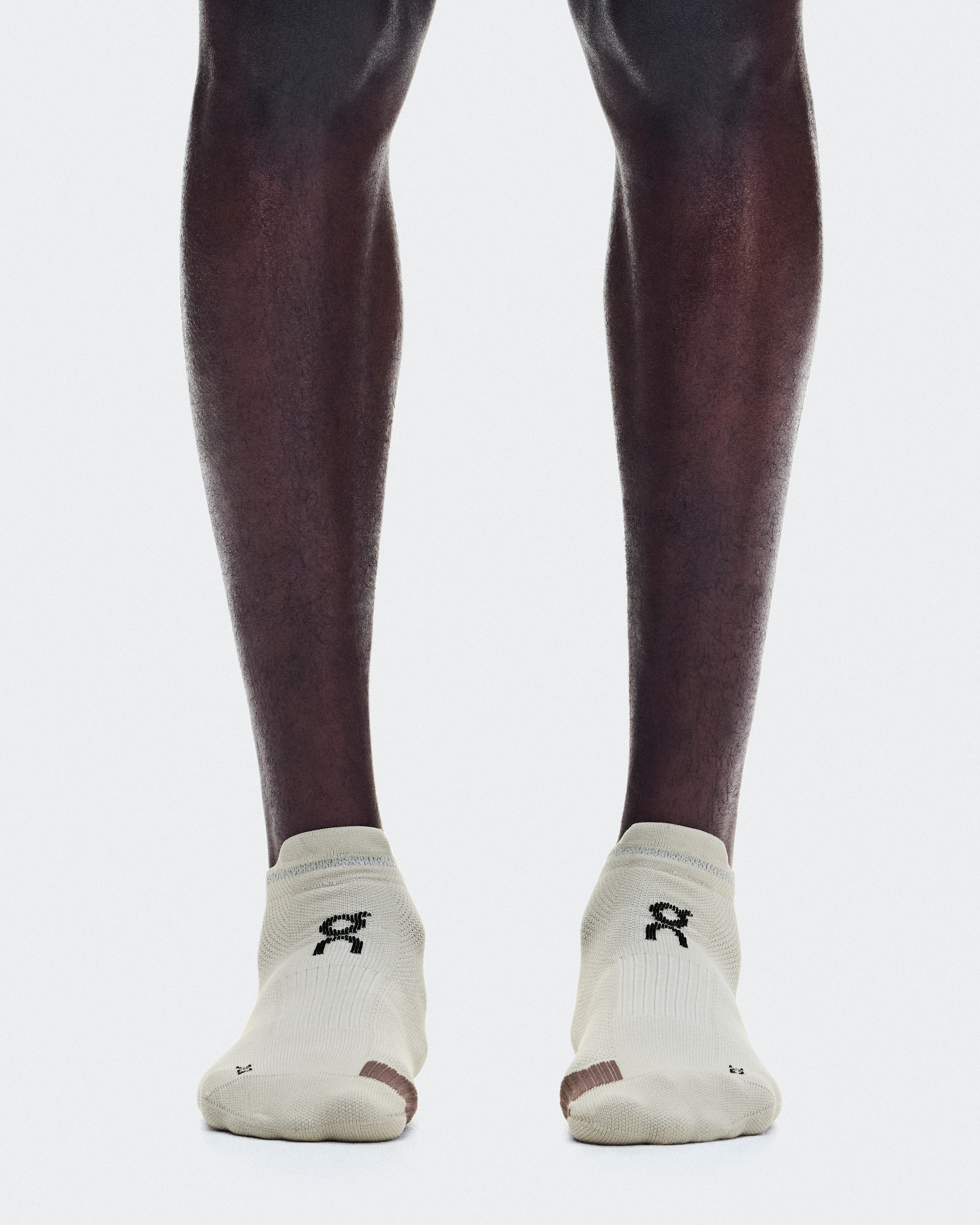 On Performance Run Sock Low Brume & Clove Unisexe Chaussettes