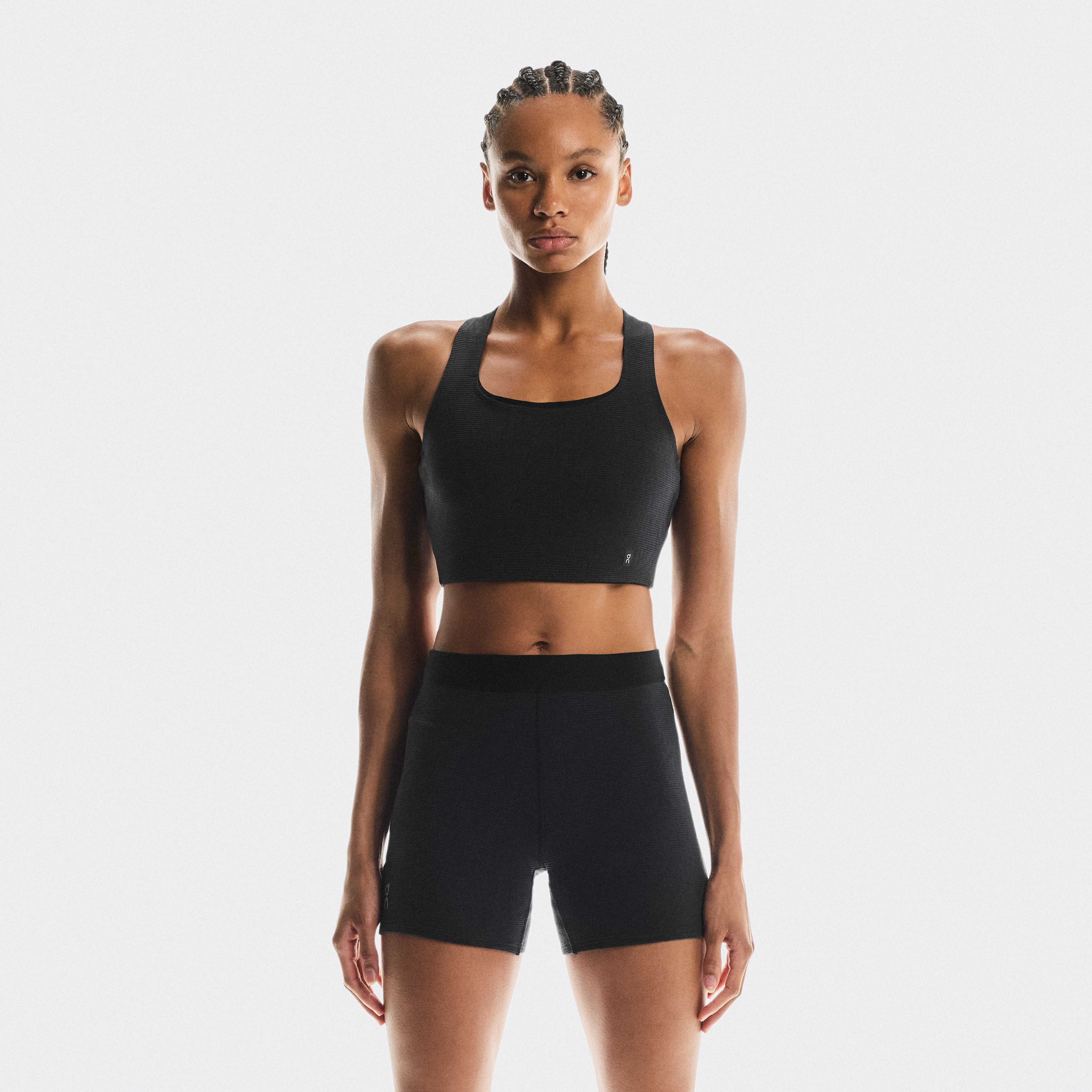 On Pace Pocket Bra Black Femme – Running, séances à faible impact, maintien léger Brassières