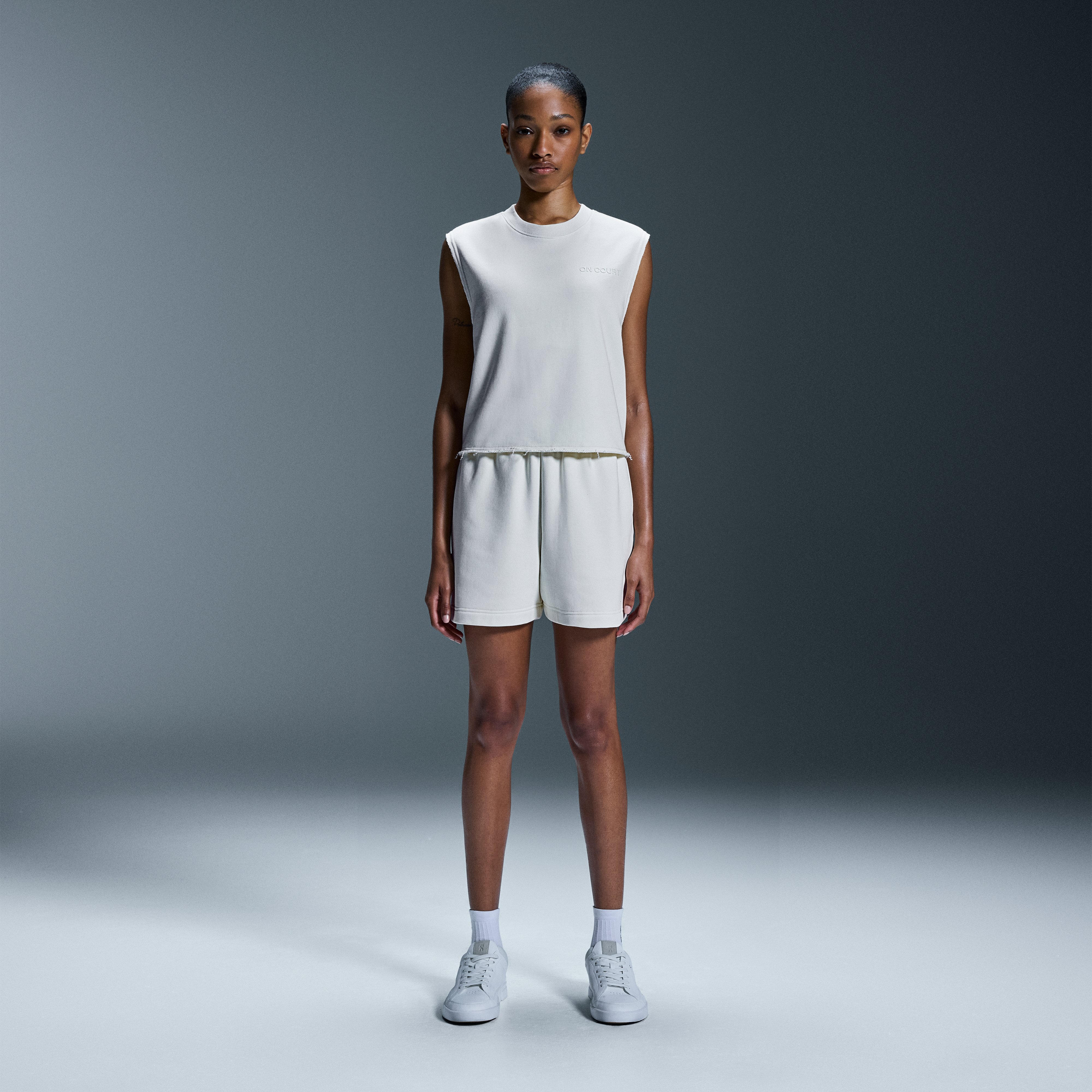 On Open Club Shorts White Femme – Tennis, quotidien, édition spéciale Shorts