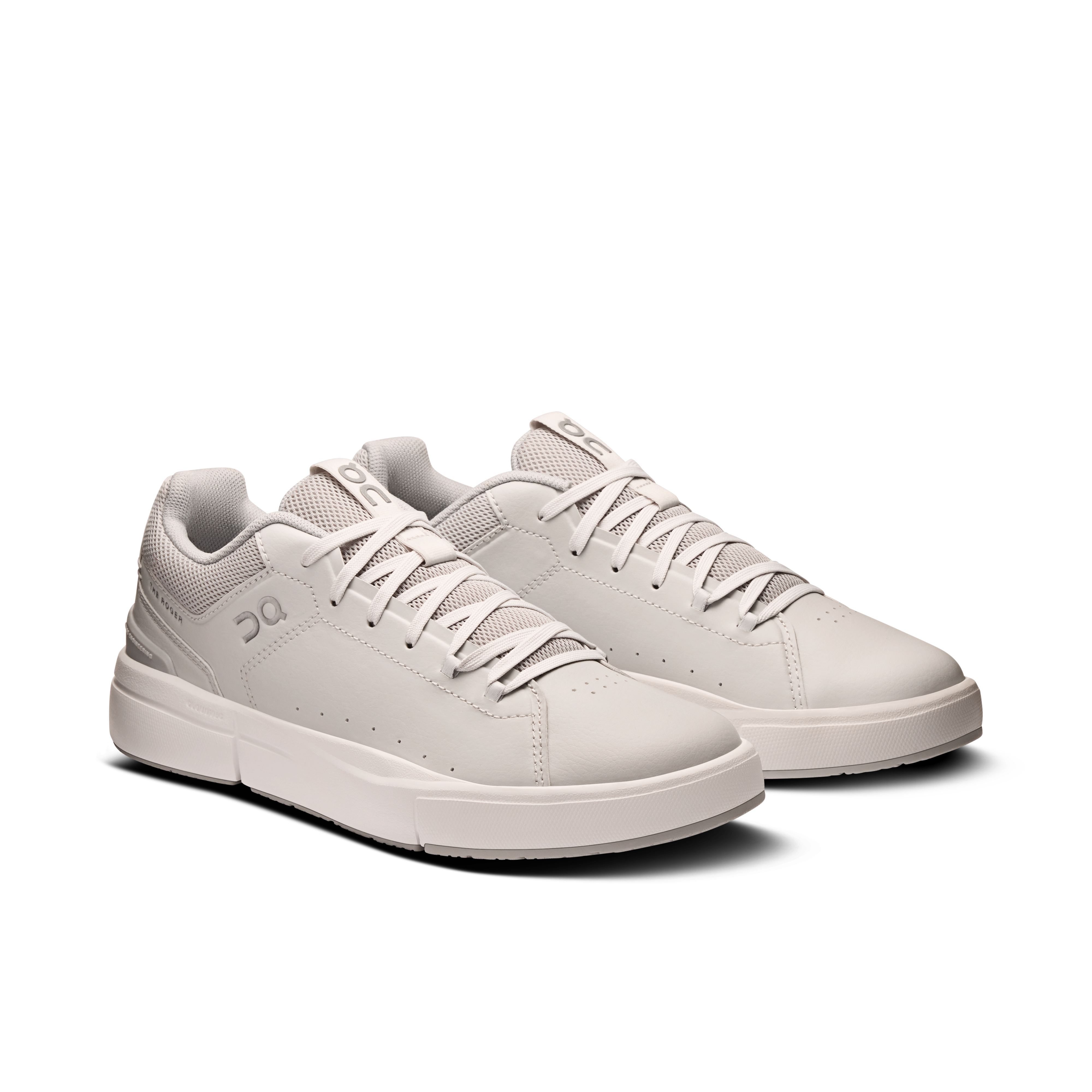 On THE ROGER Youth Frost & Silver Ados Tennis Chaussures