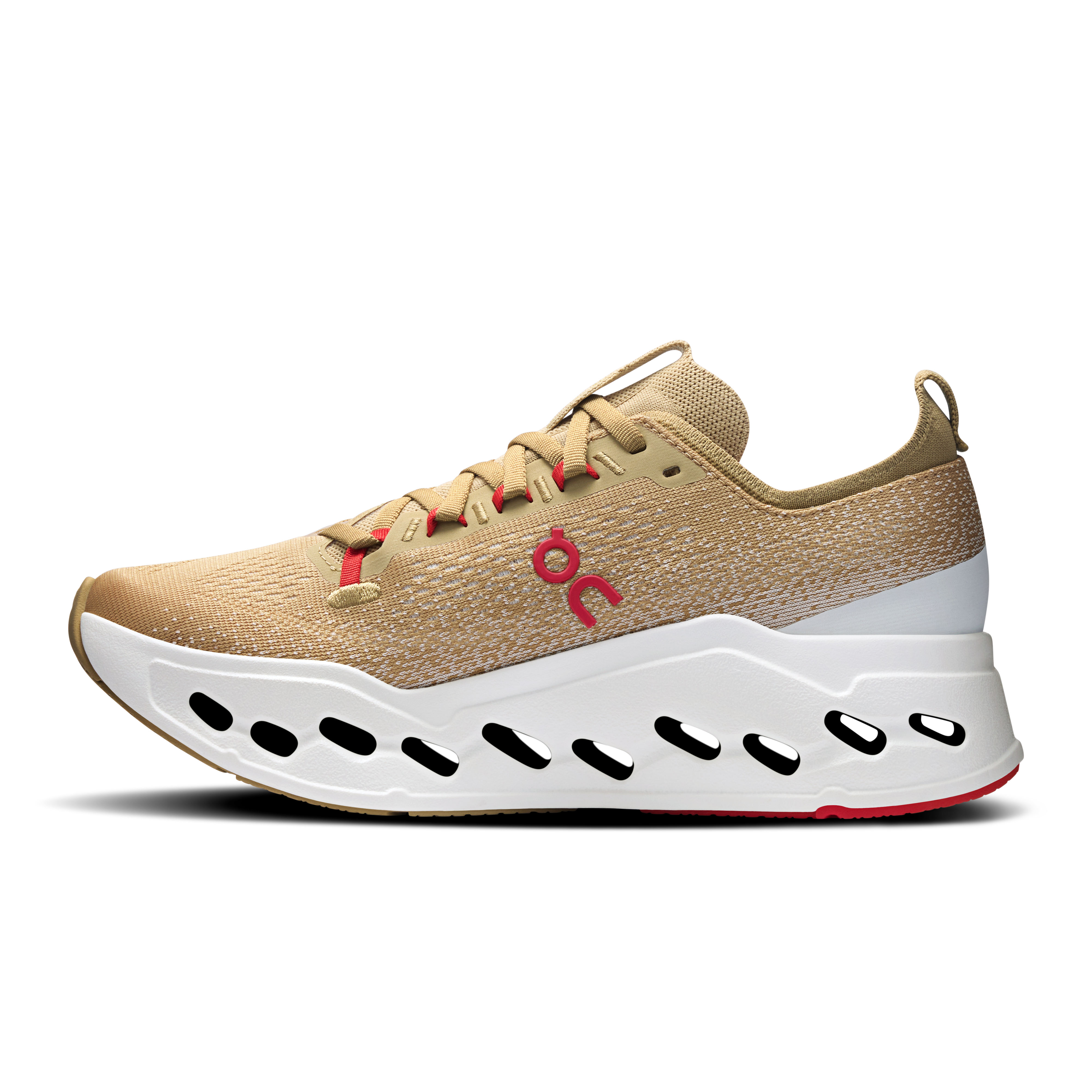 On Cloudsurfer Max Year of the Horse Chai & Ivory Femme Running sur route Chaussures