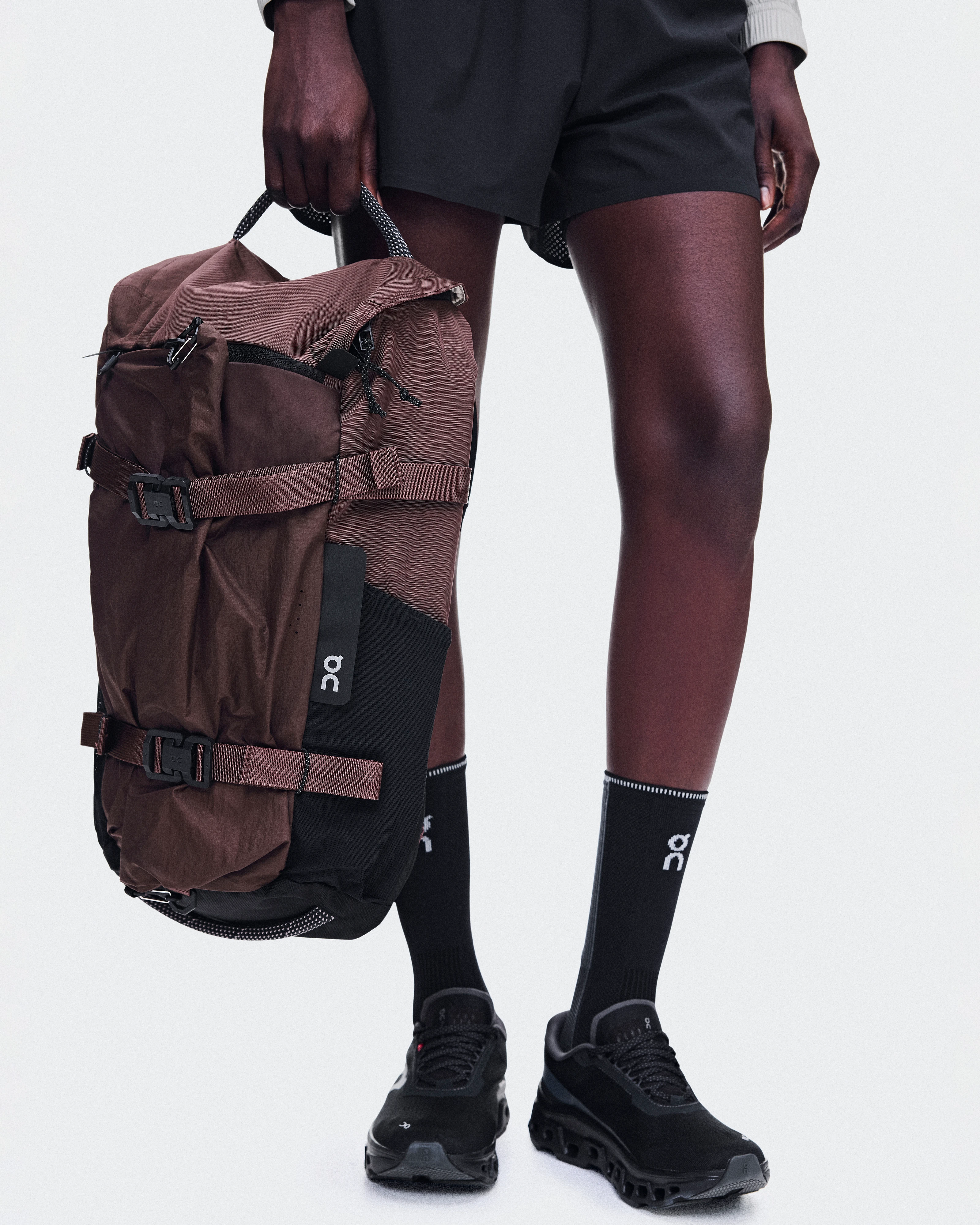On Speed Pack 24L Elite Cacao & Black Unisexe Sacs