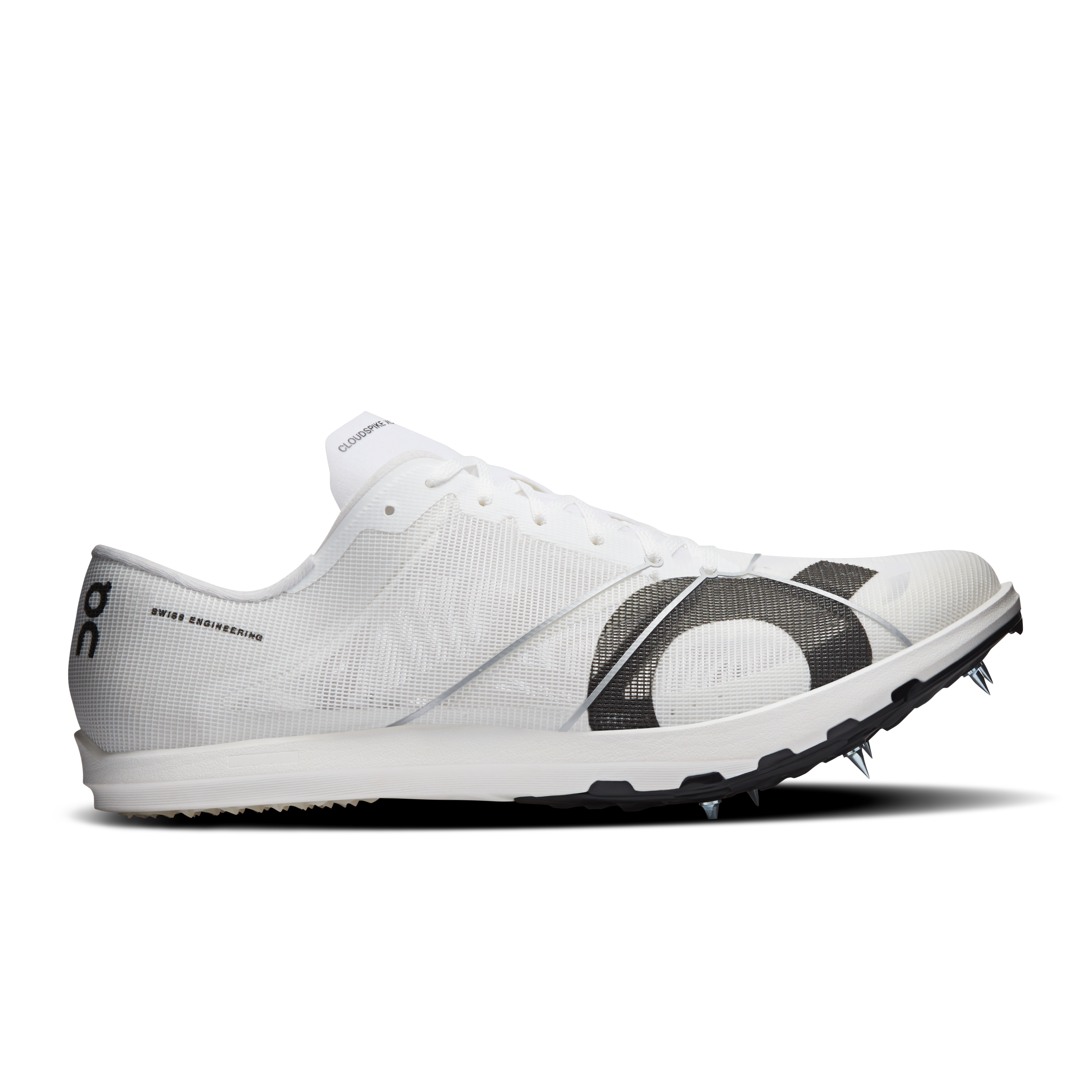 On Cloudspike XC White & Black Homme – Compétition de cross-country longue distance, vitesse Chaussures