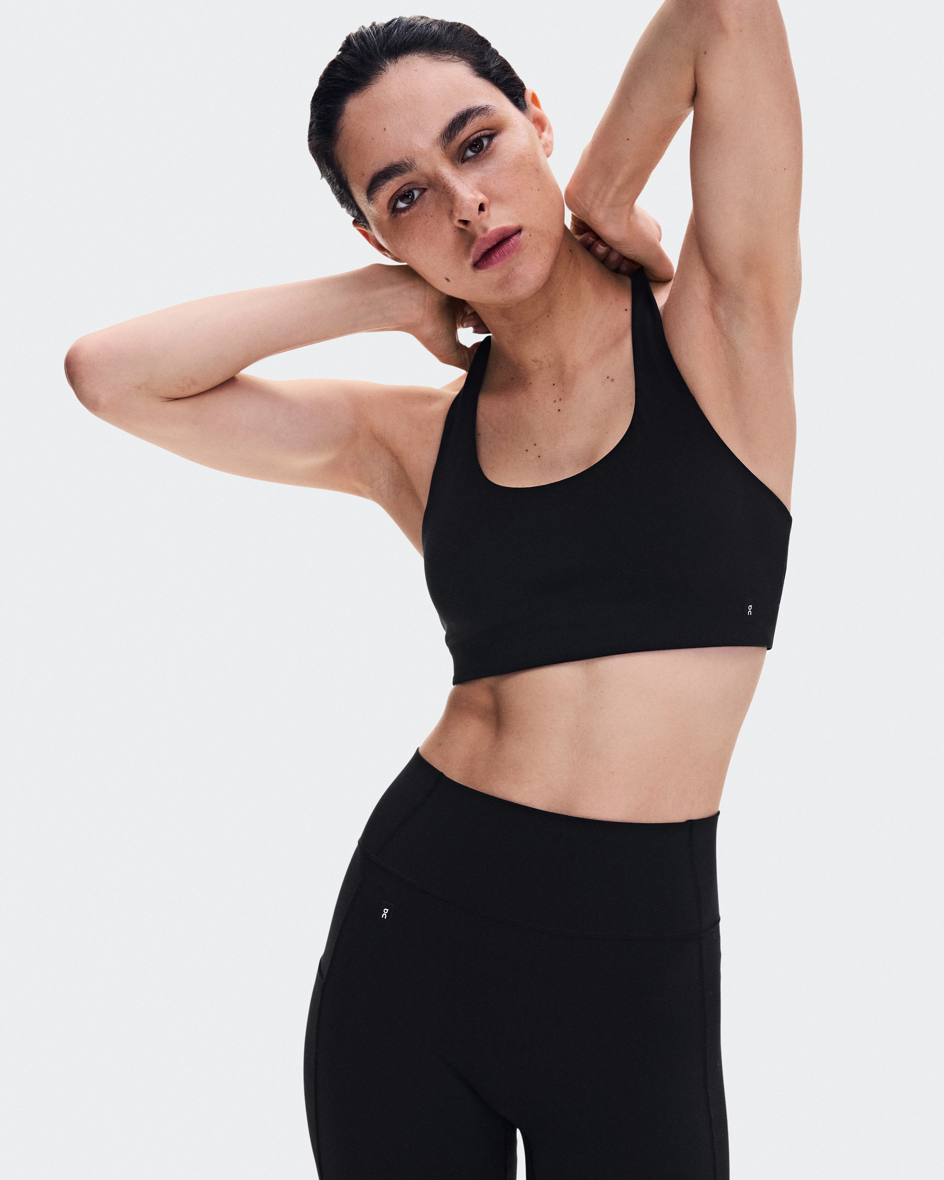 On Studio Racerback Bra Black Femme Brassières