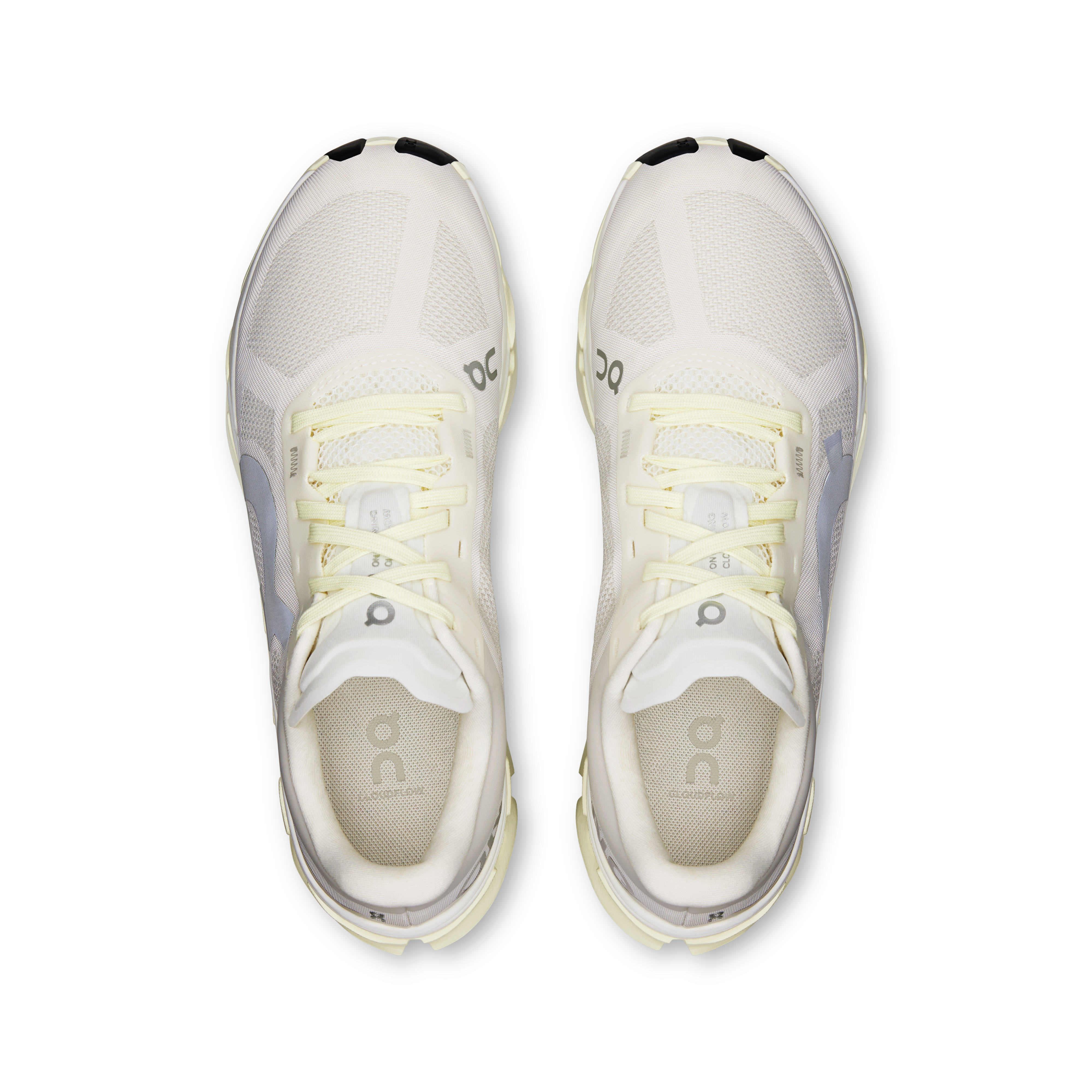 On Cloudflow 5 Ivory & Seedling Femme Running sur route Chaussures