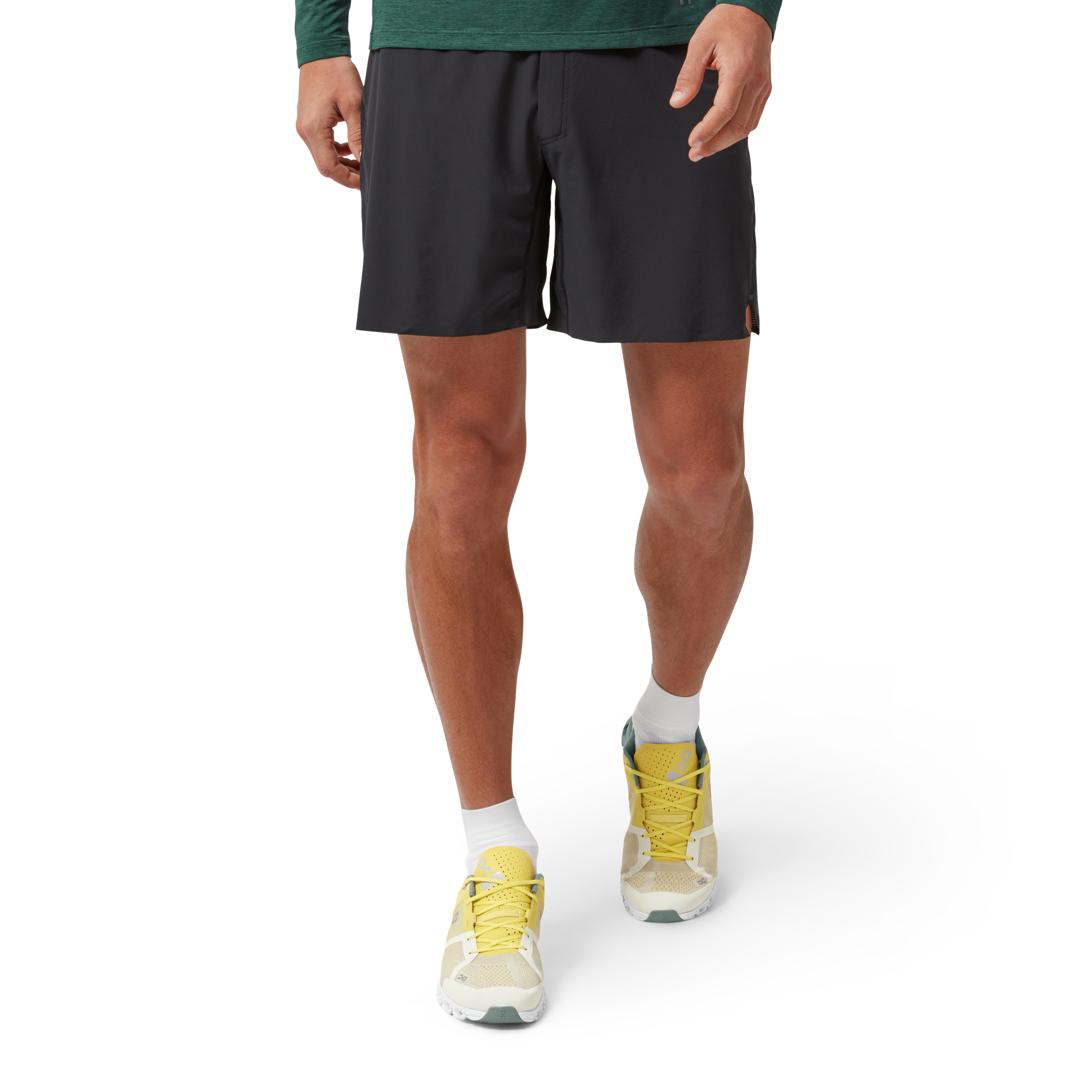 On Lightweight Shorts Black Homme – Entraînement mixte, courses par temps chaud, ultra-léger Shorts