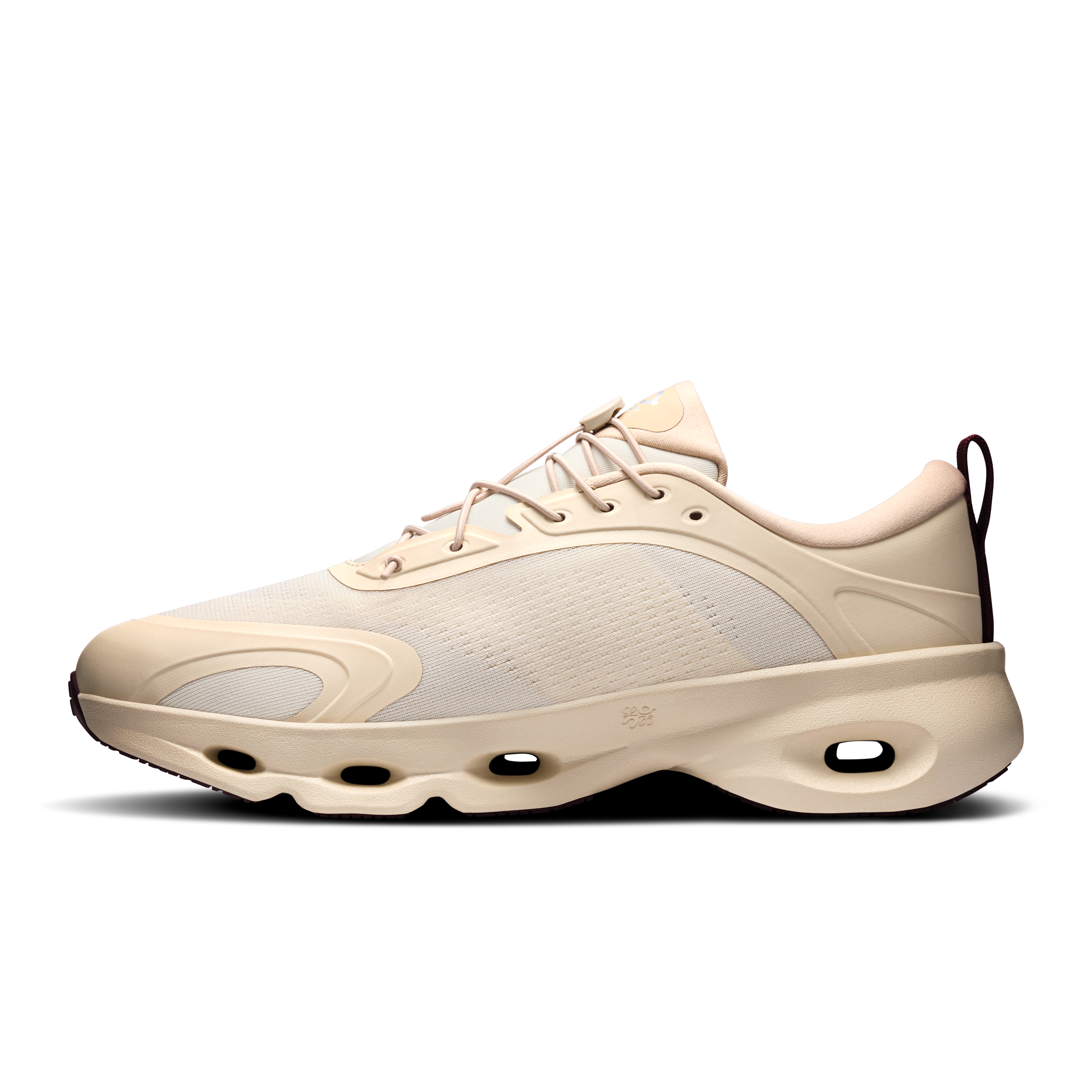 On Cloudsolo LOEWE Sand & Burgundy Homme Active Life Chaussures