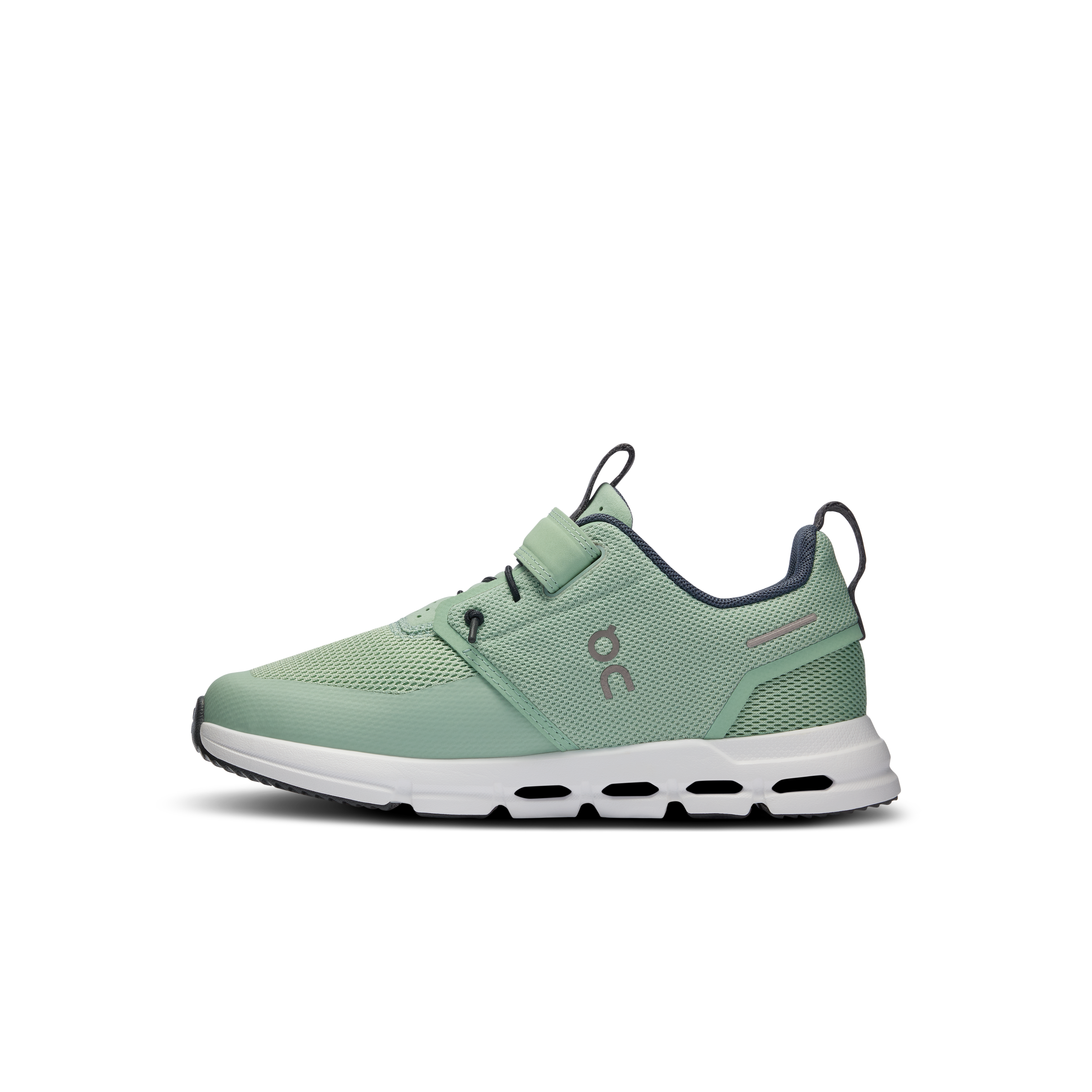 On Cloud Play Sage & White Enfant Active Life Chaussures