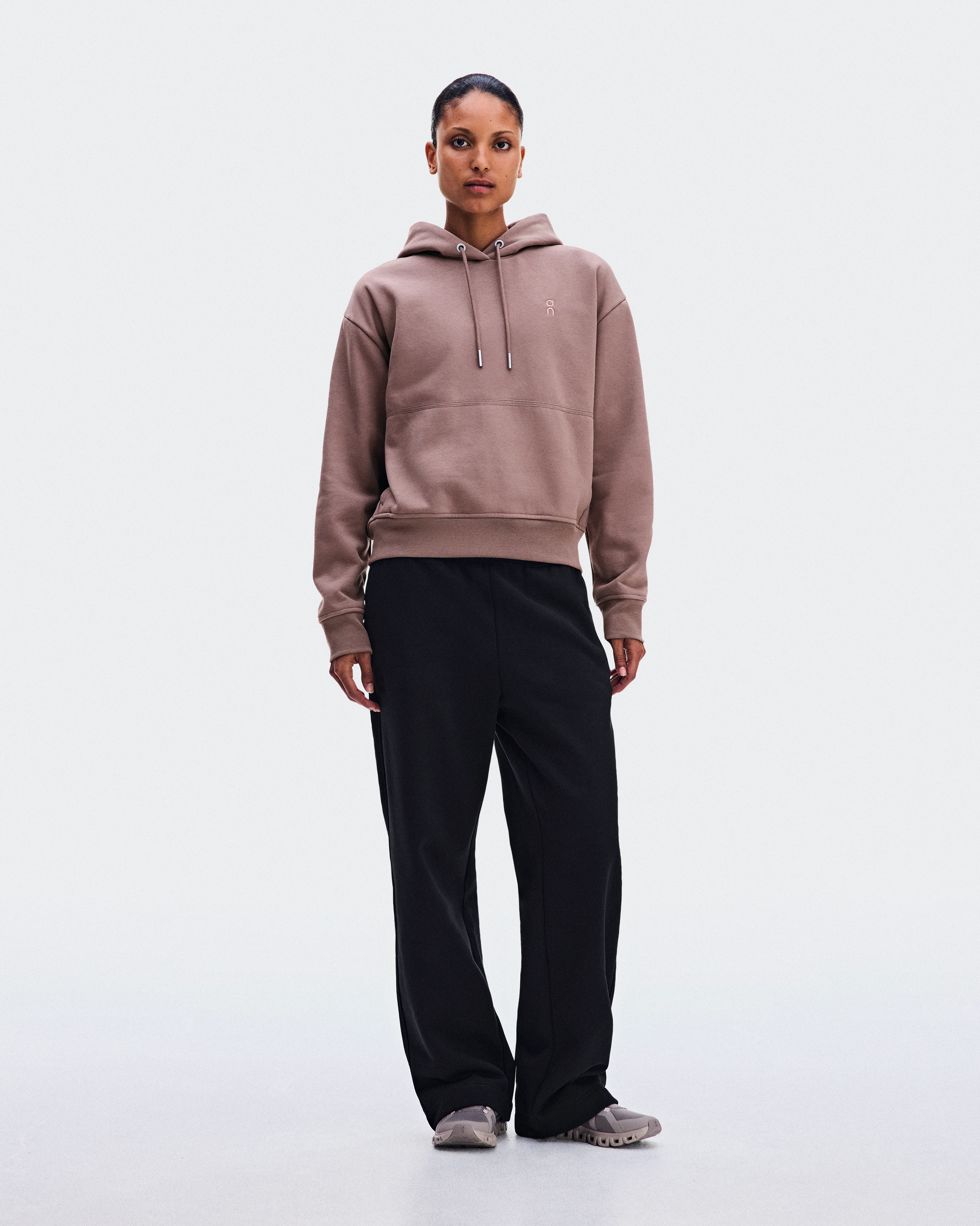 On Club Collective Hoodie Clove Femme Sweats à capuche et sweats