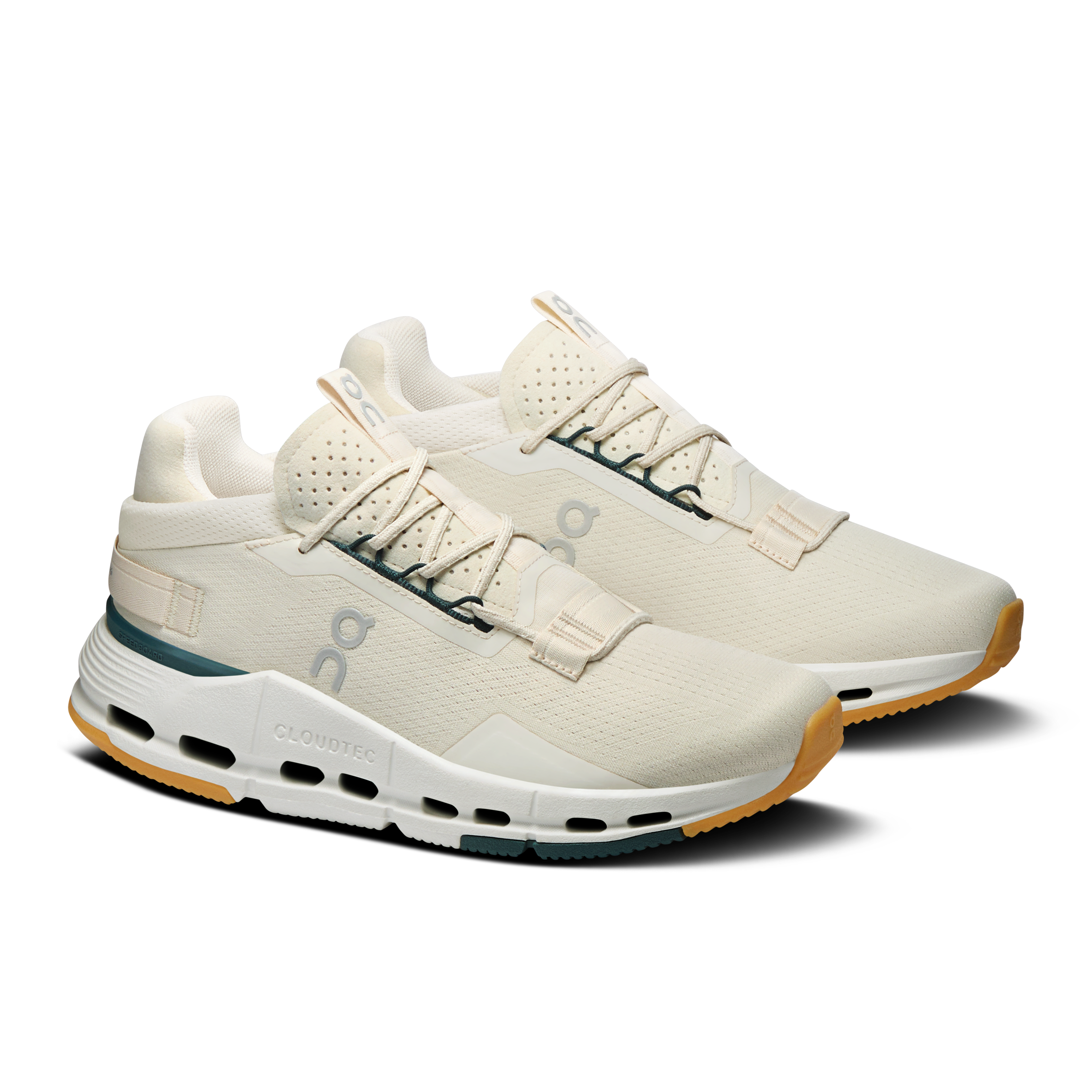 On Cloudnova 2 Grain & Ivory Femme Active Life Chaussures