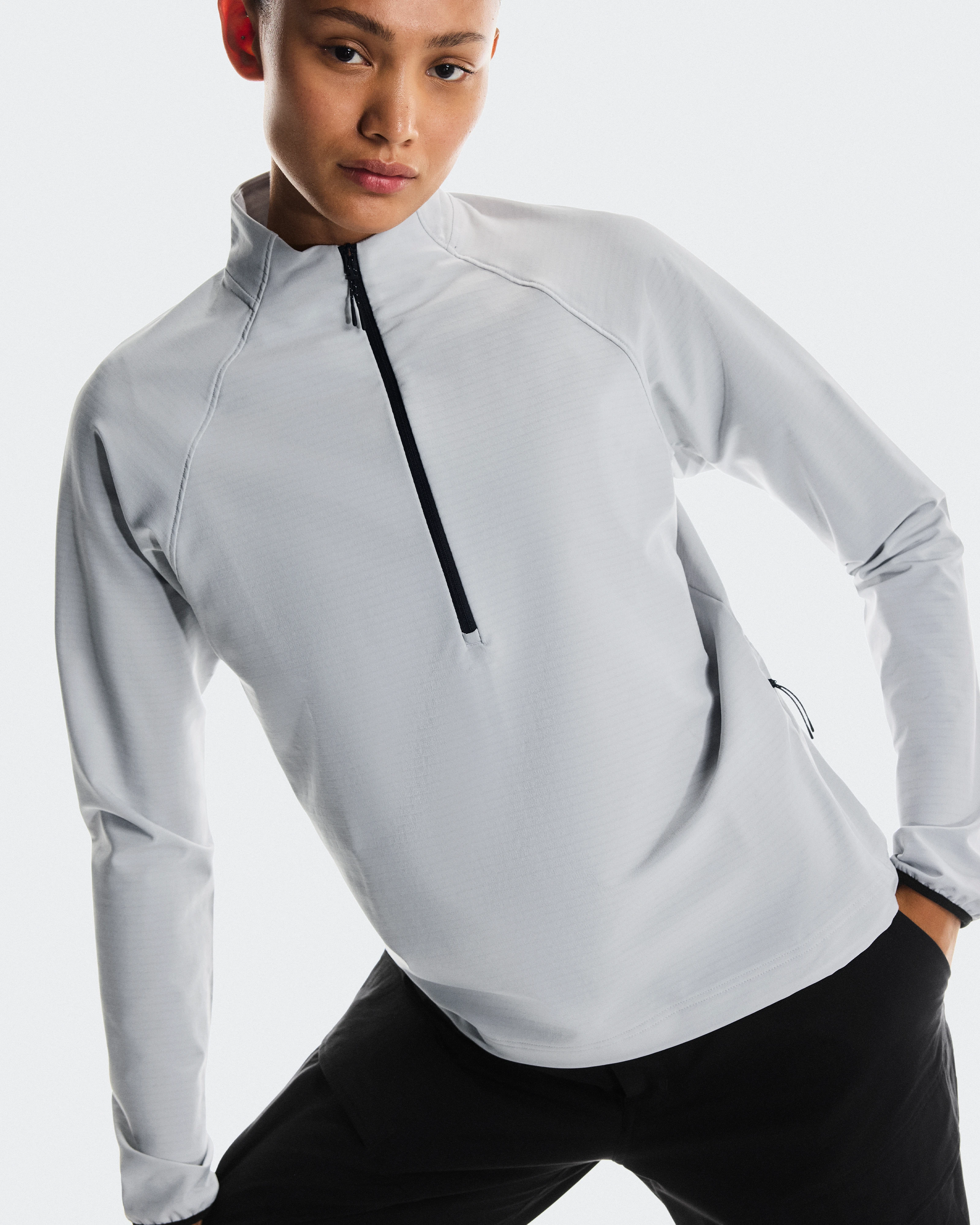 On Trek Quarterzip Glacier Femme Sweats à capuche et sweats