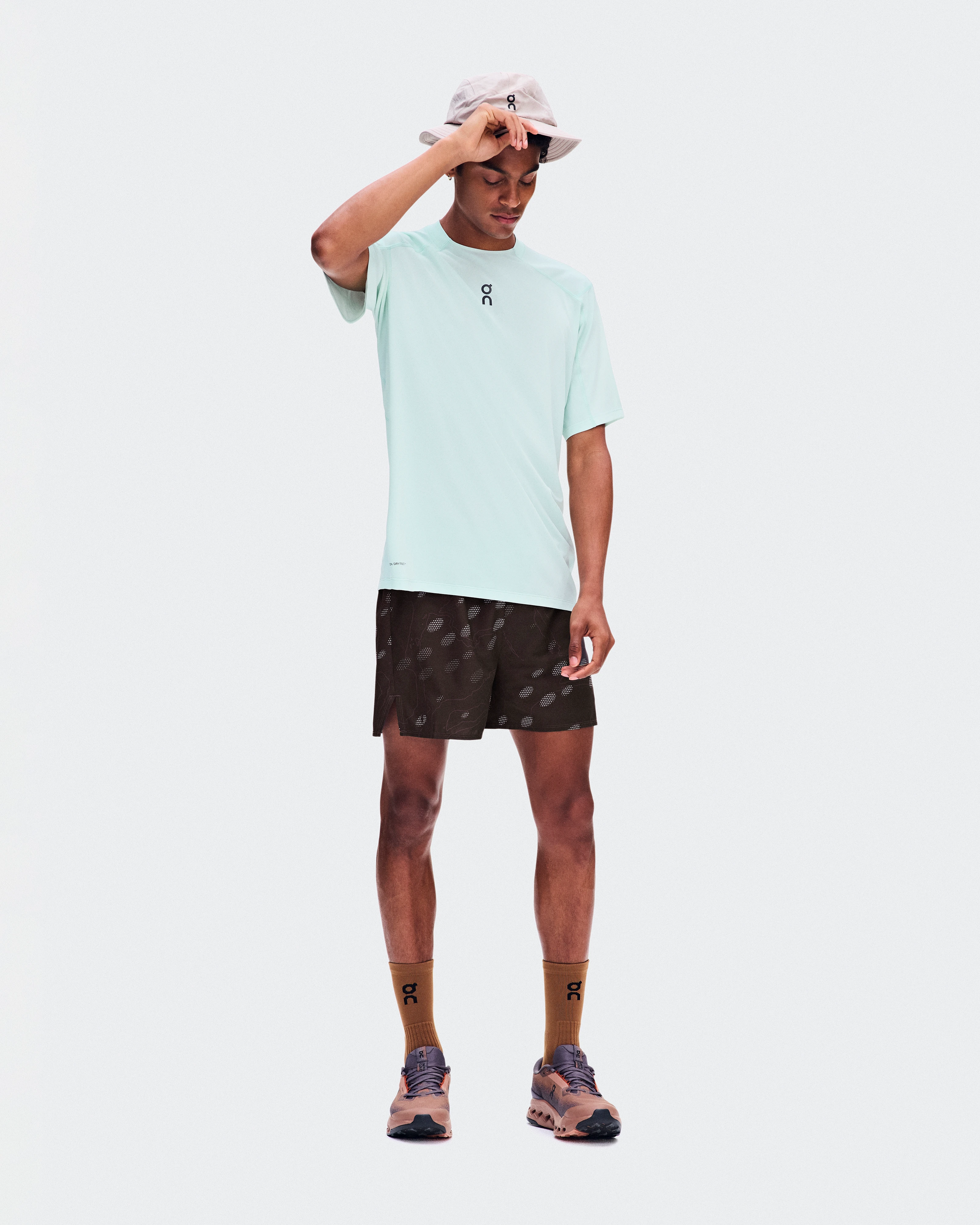 On Trail-T Solar Flurry Homme Running de trail