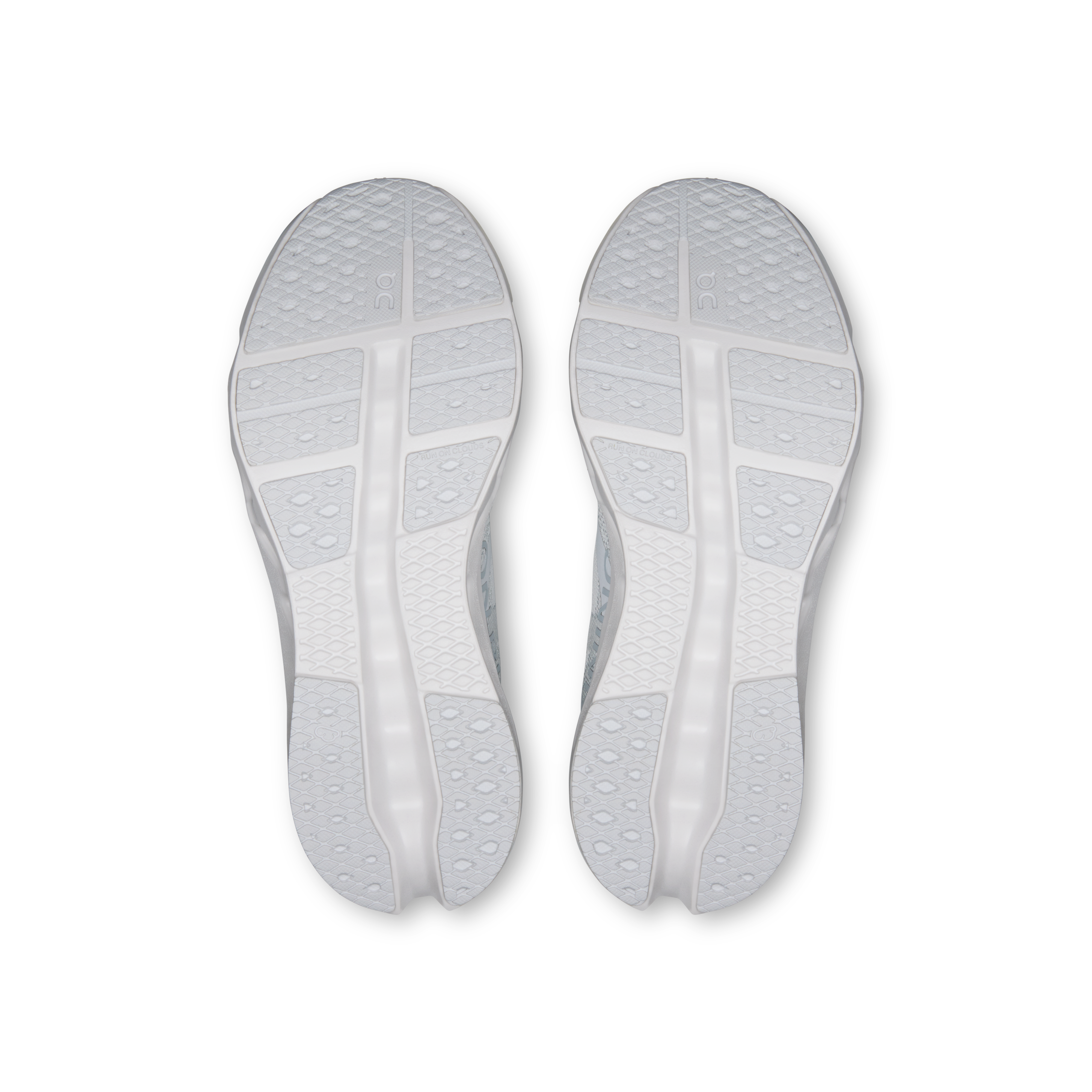 On Cloudsurfer Youth Frost & White Ados Running sur route Chaussures
