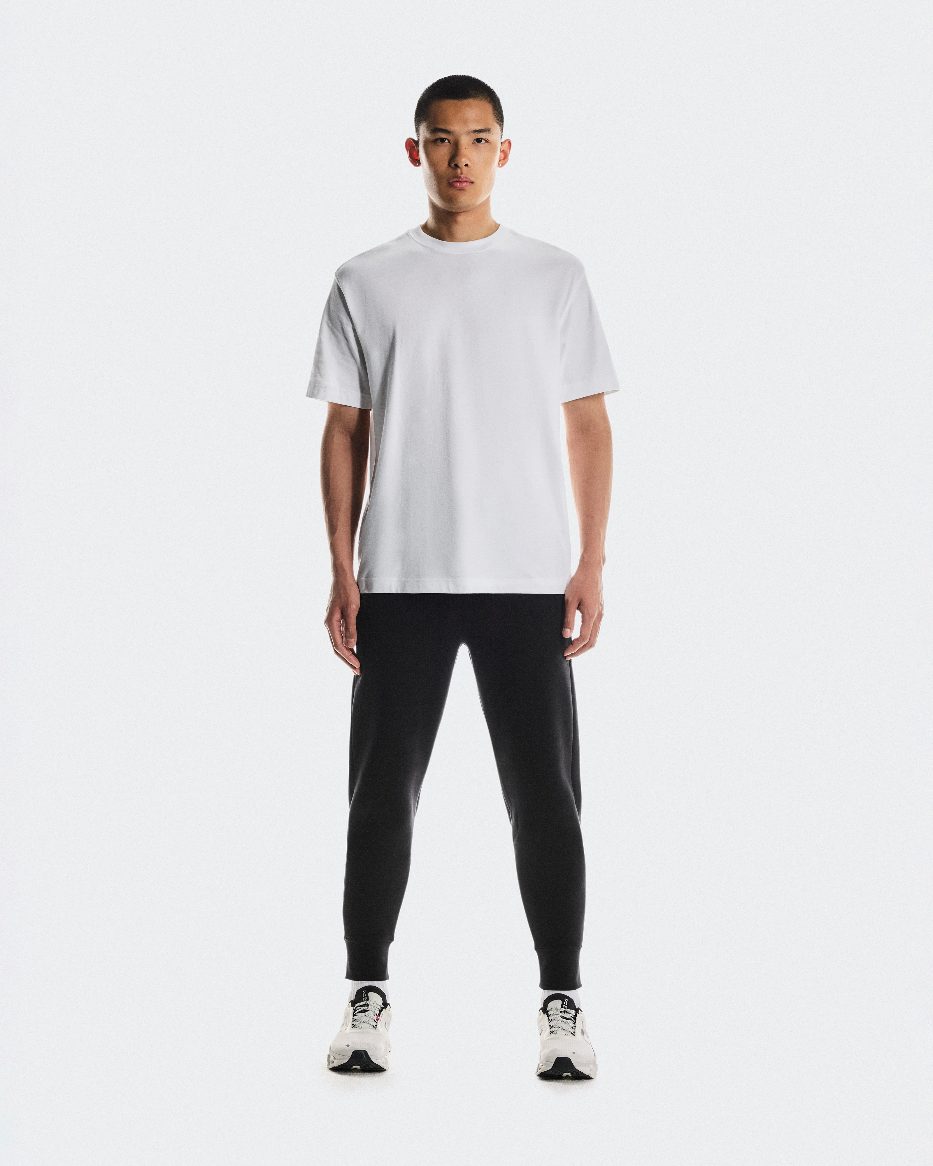 On Focus Tech Sweatpants Black Homme Pantalons