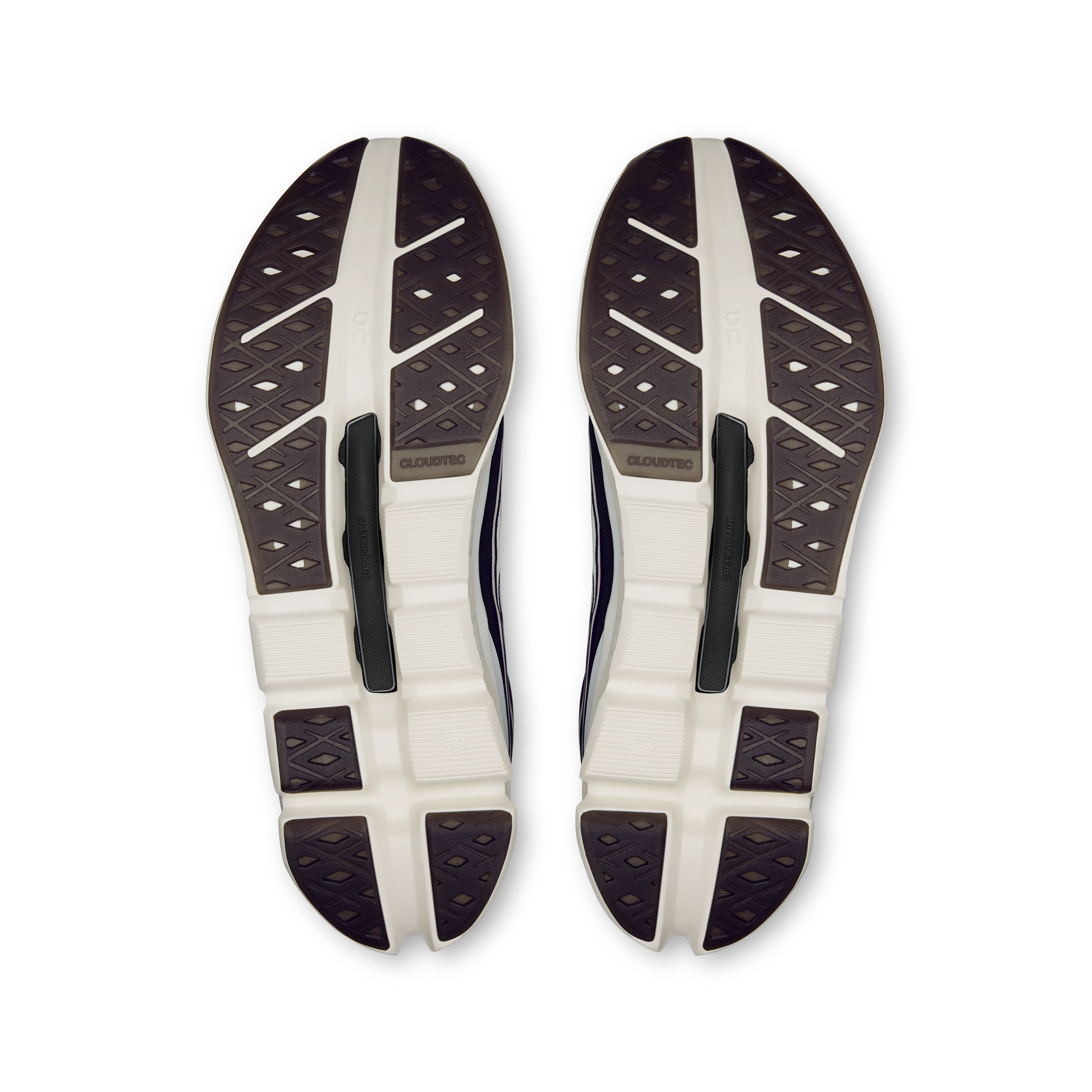 On Cloudflow 5 AD Ivory & Black Femme Active Life Chaussures