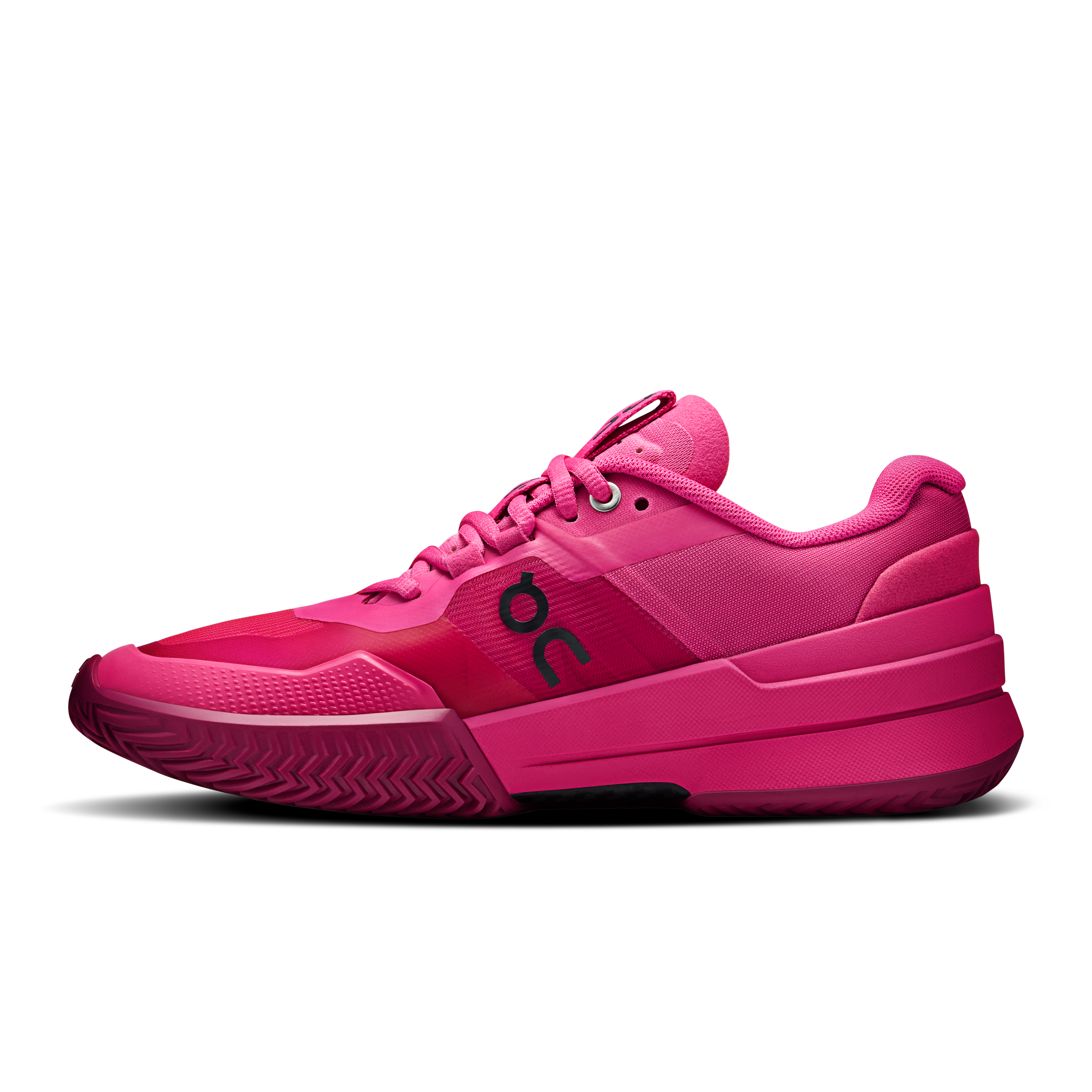 On THE ROGER Pro 2 Pink & Grenadine Femme Tennis Chaussures