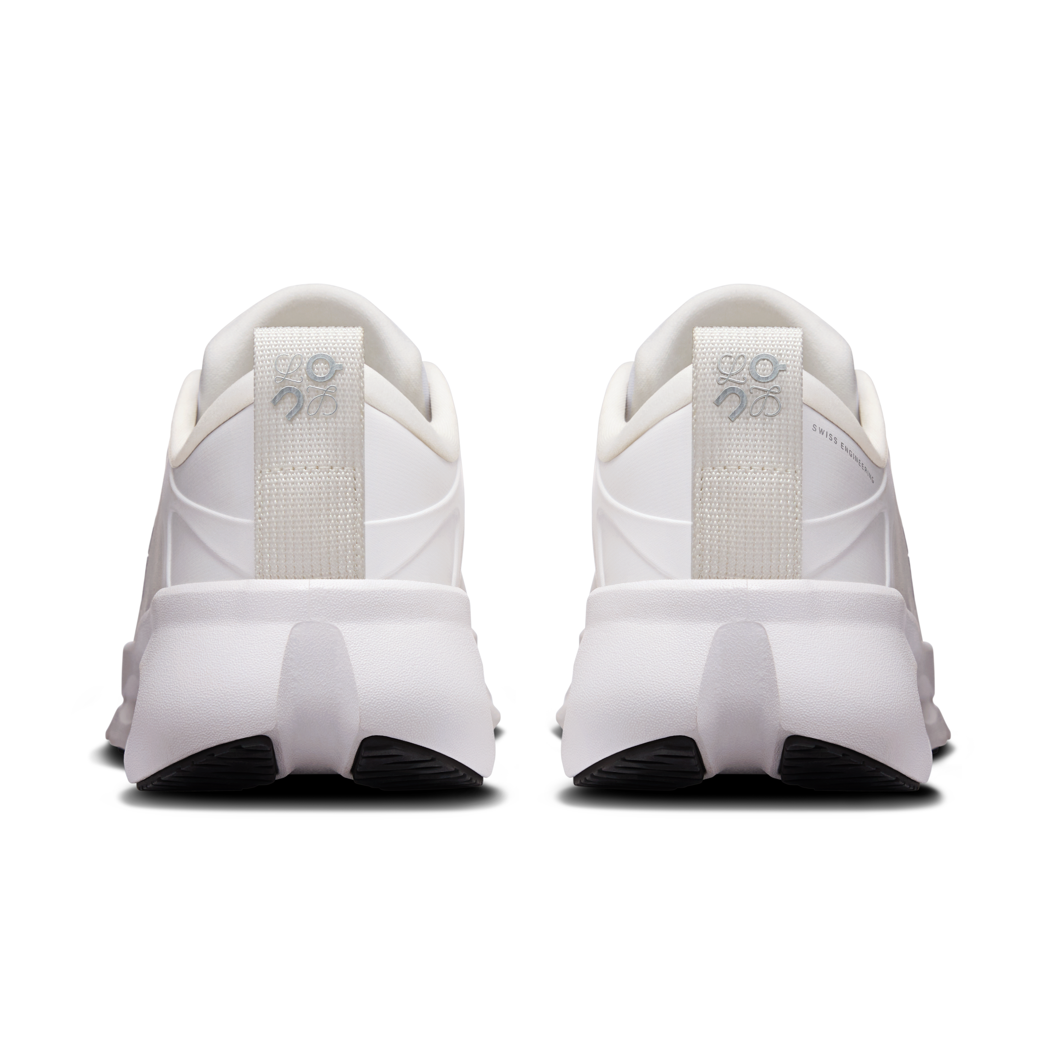 On Cloudsolo LOEWE White & Light Grey Femme Active Life Chaussures
