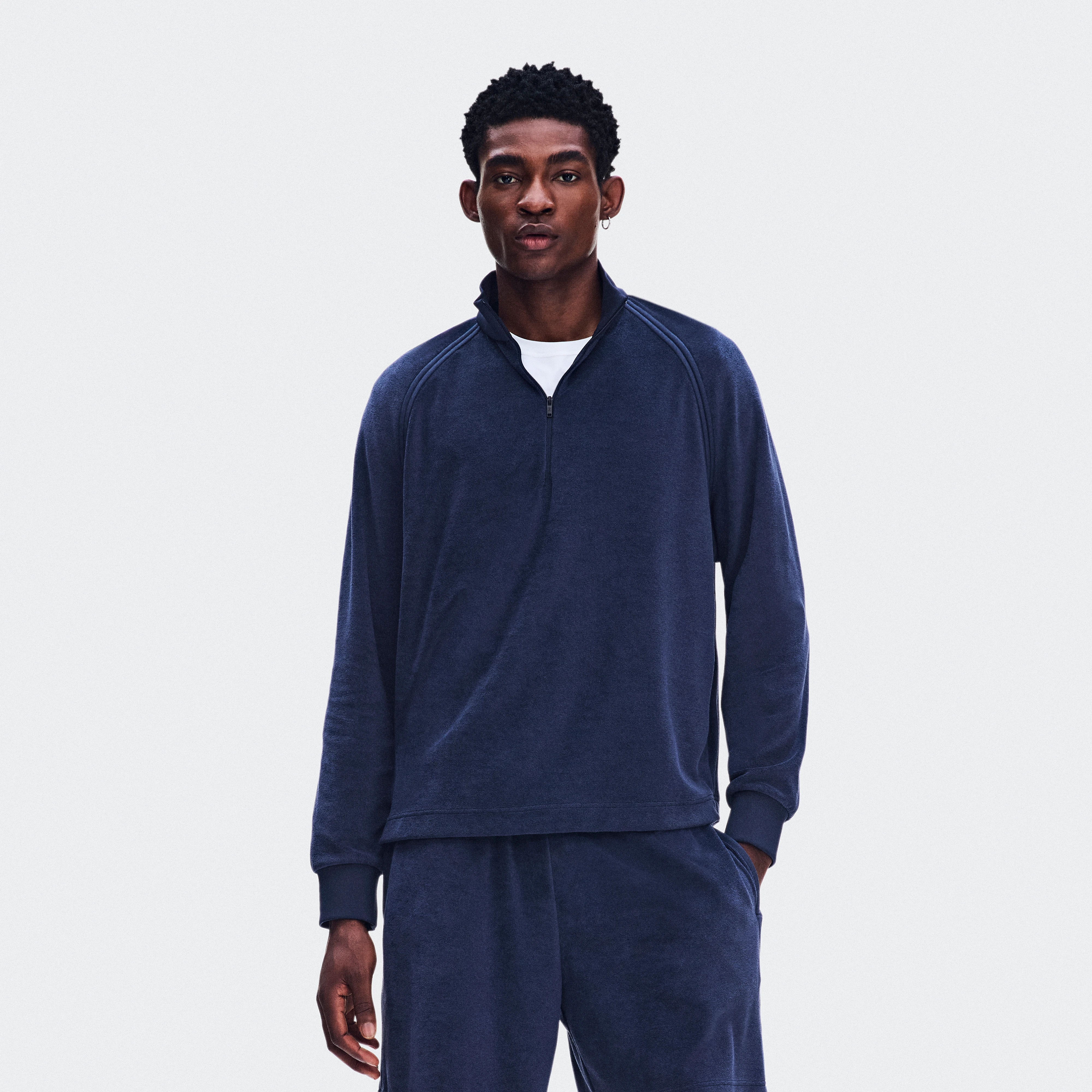 On Courtside Pullover Terry Inkwell Homme – Style tennis, quotidien Sweats à capuche et sweats