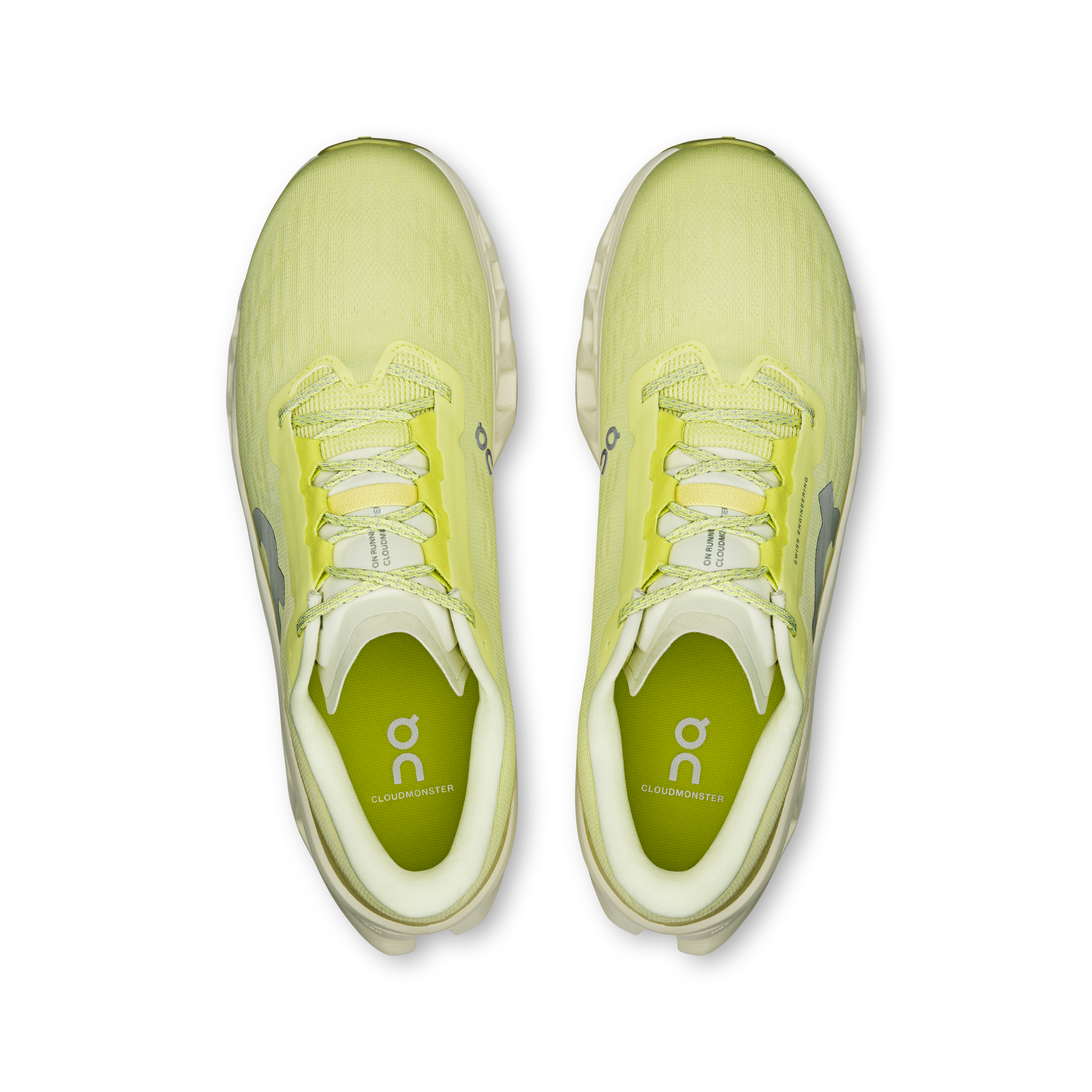 On Cloudmonster 3 Limelight & Seedling Homme Running sur route Chaussures