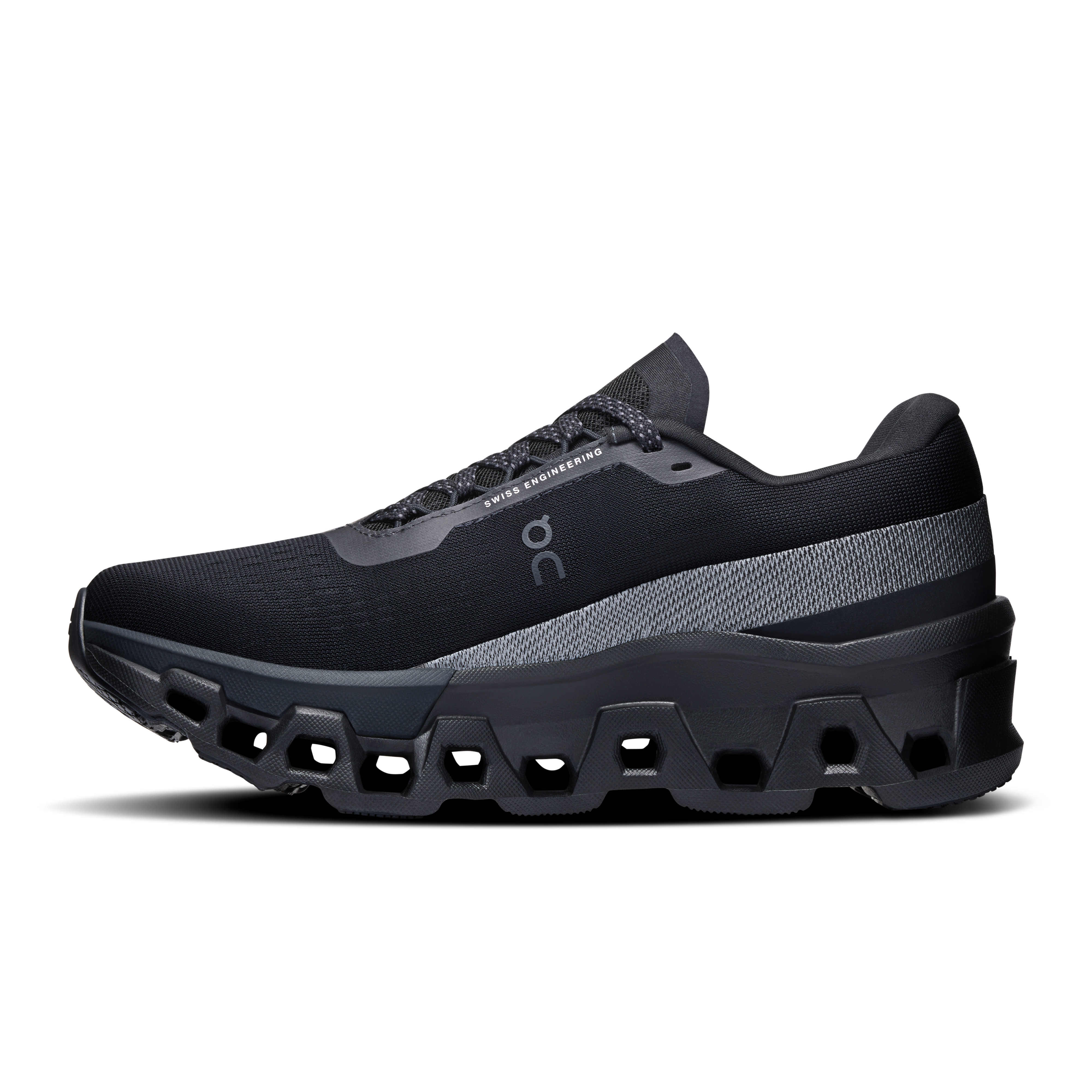 On Cloudmonster 2 Black & Eclipse Femme Running sur route Chaussures