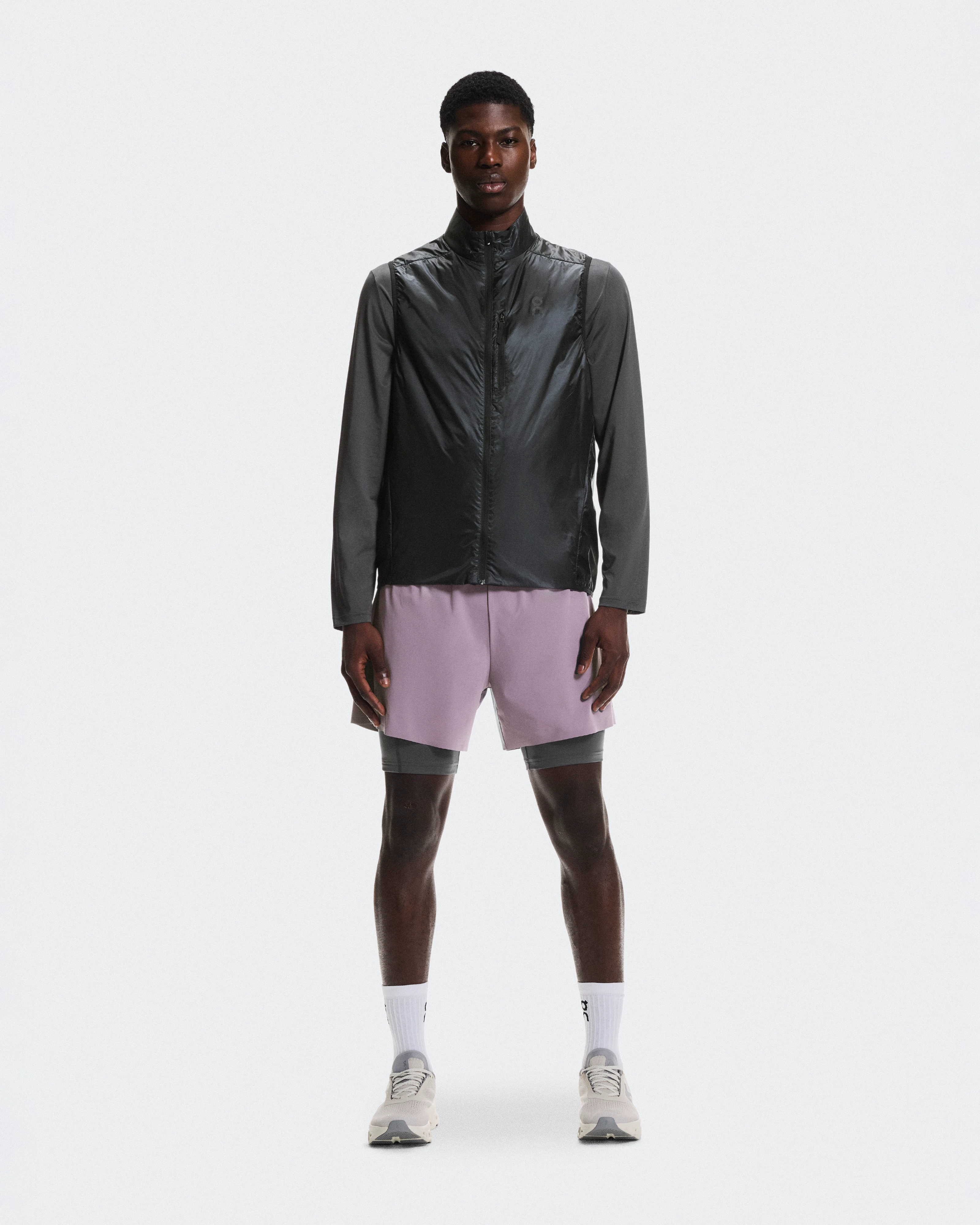 On 5" Performance 2/1 Shorts Dewberry & Eclipse Homme Shorts