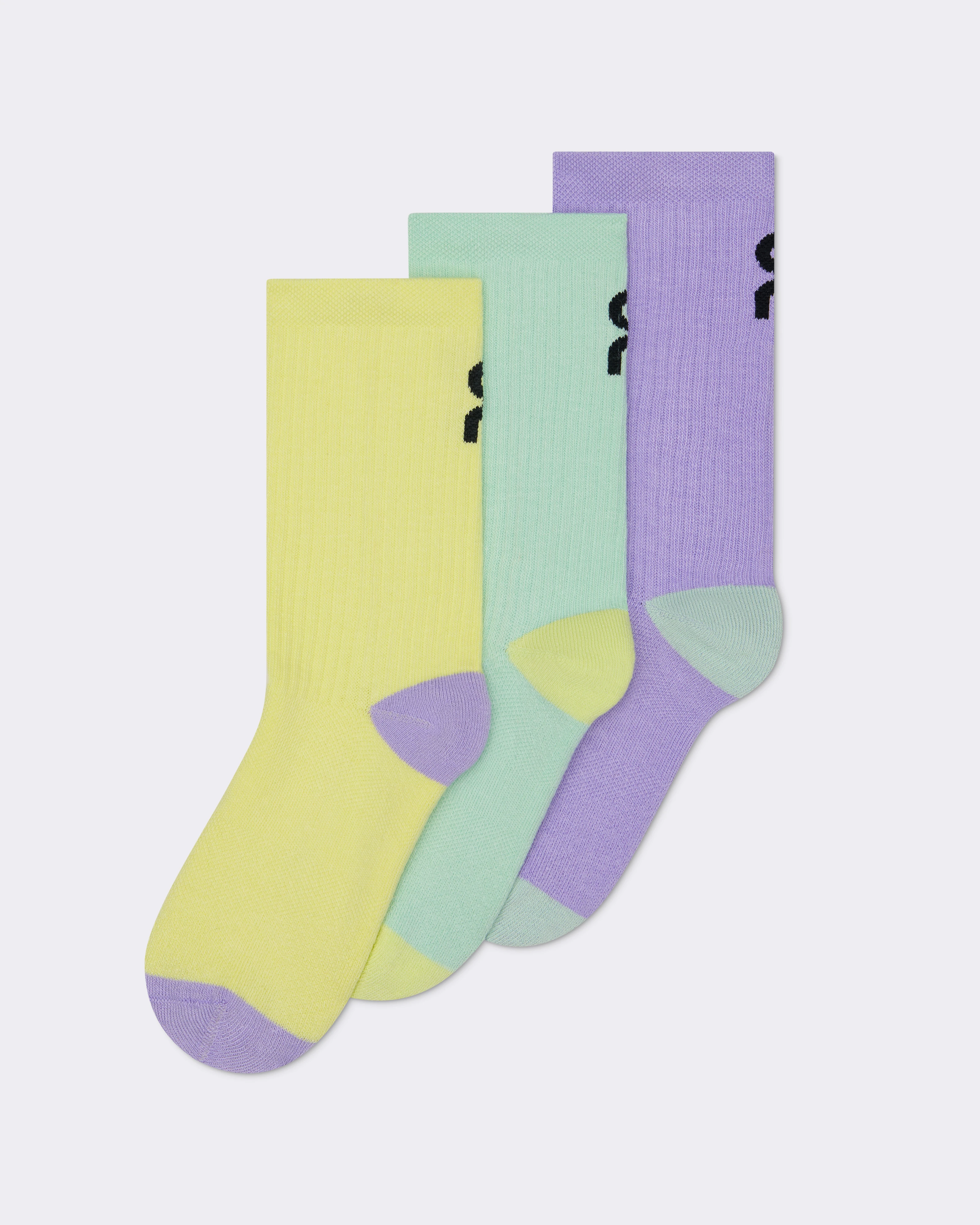 On Logo Sock High 3P Kids Bloom & Creek Enfant Chaussettes