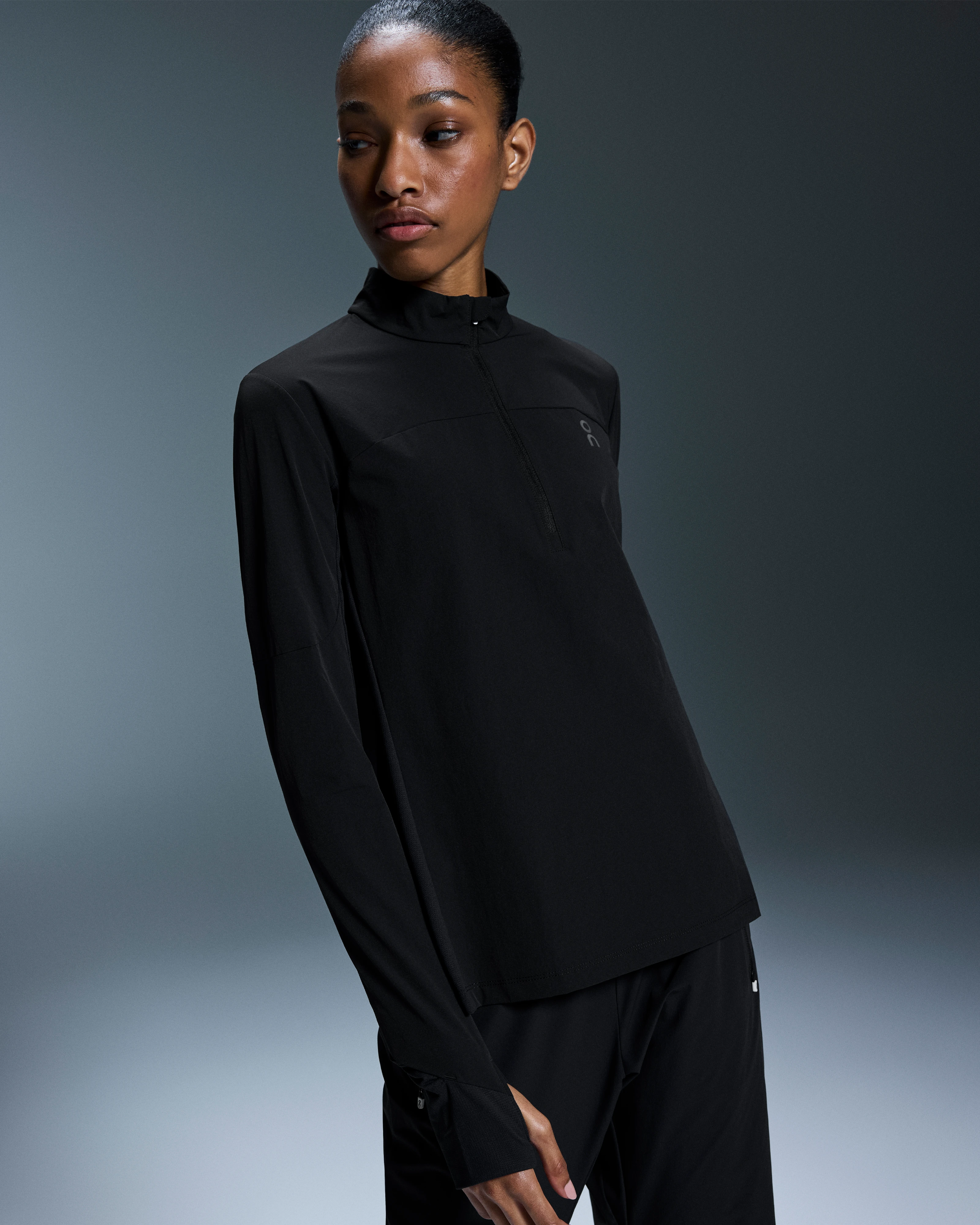 On Trail Breaker Black Femme Sweats à capuche et sweats