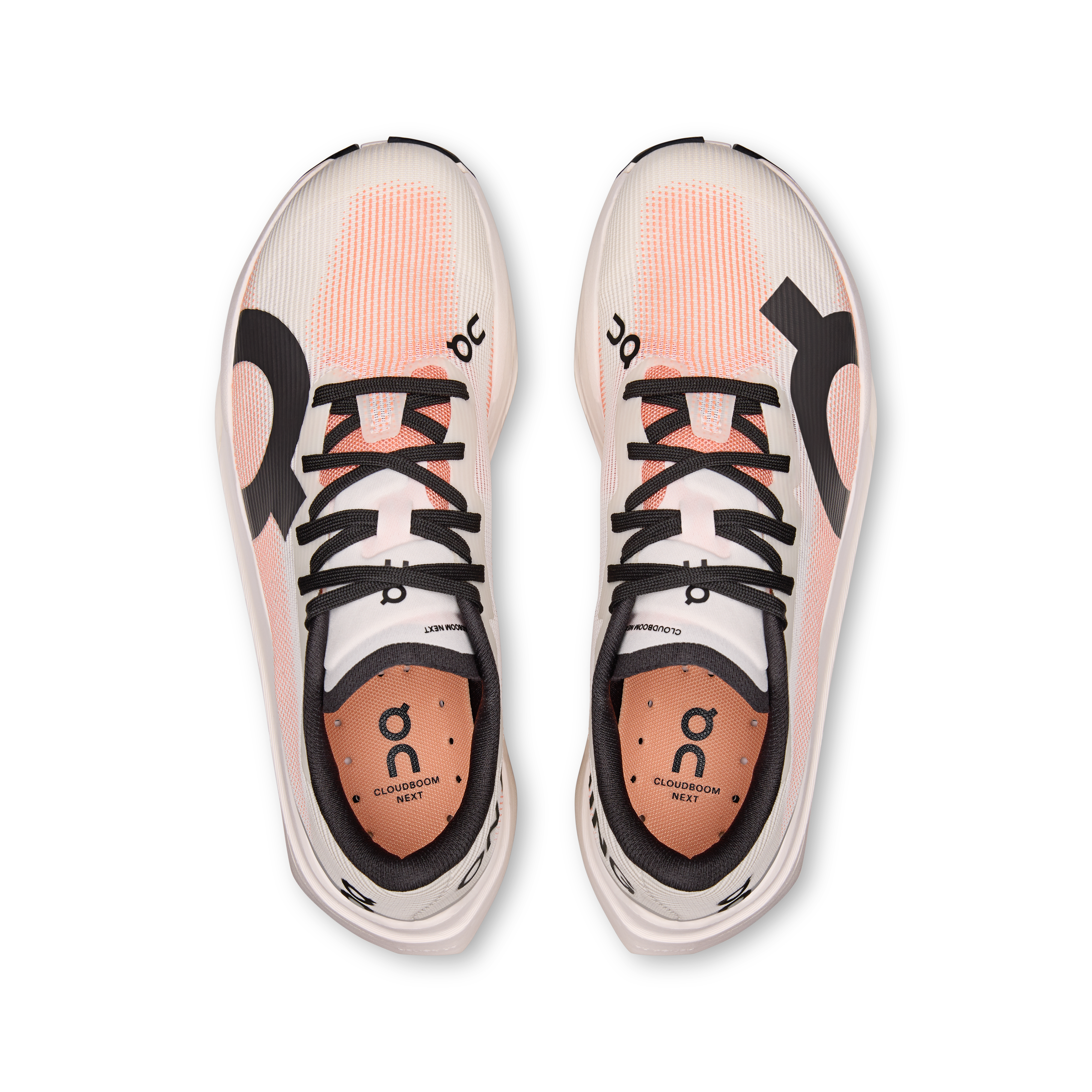 On Cloudboom Volt Ivory & Sunstone Femme Running sur route Chaussures