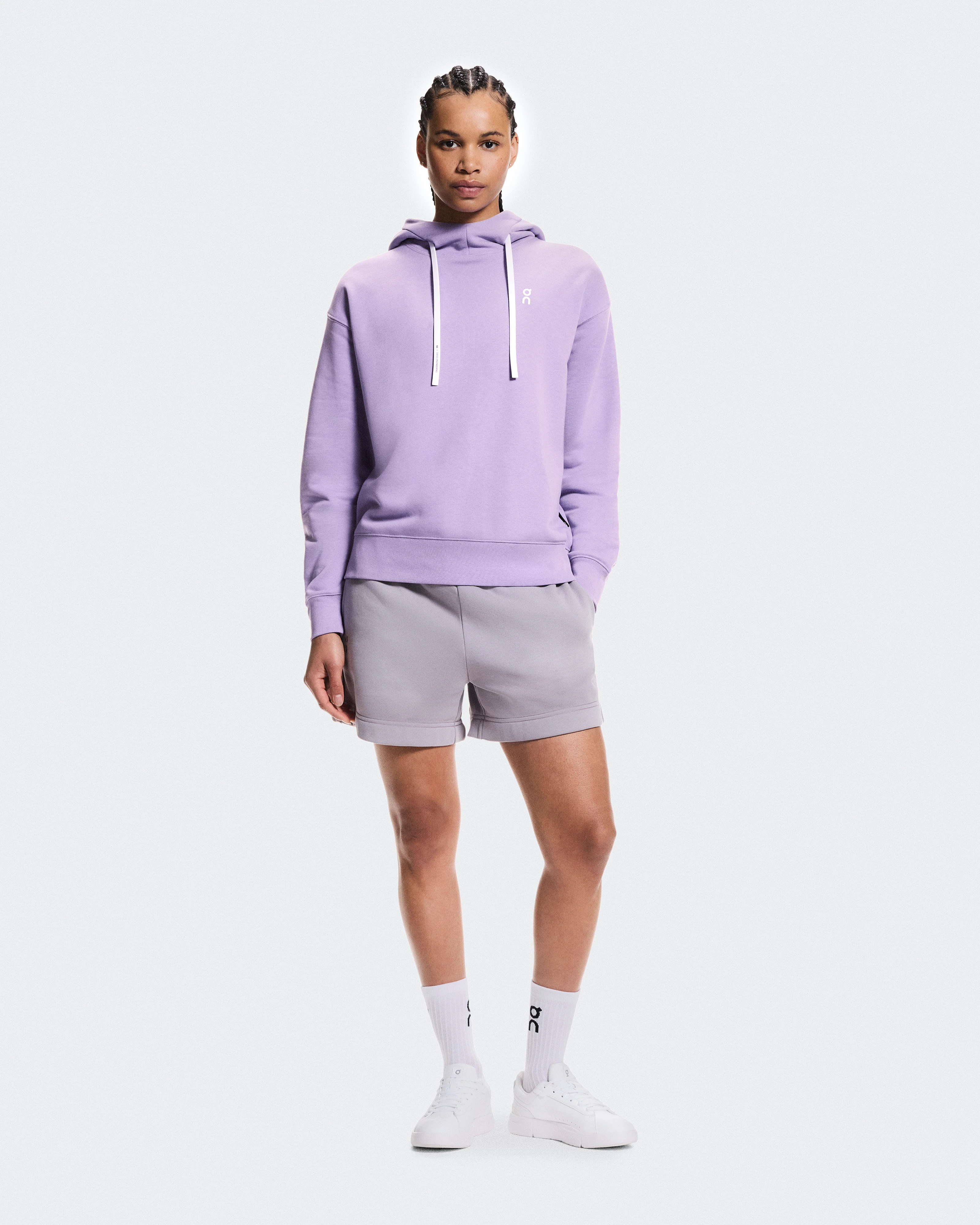 On Club Hoodie Fade Bloom Femme Sweats à capuche et sweats