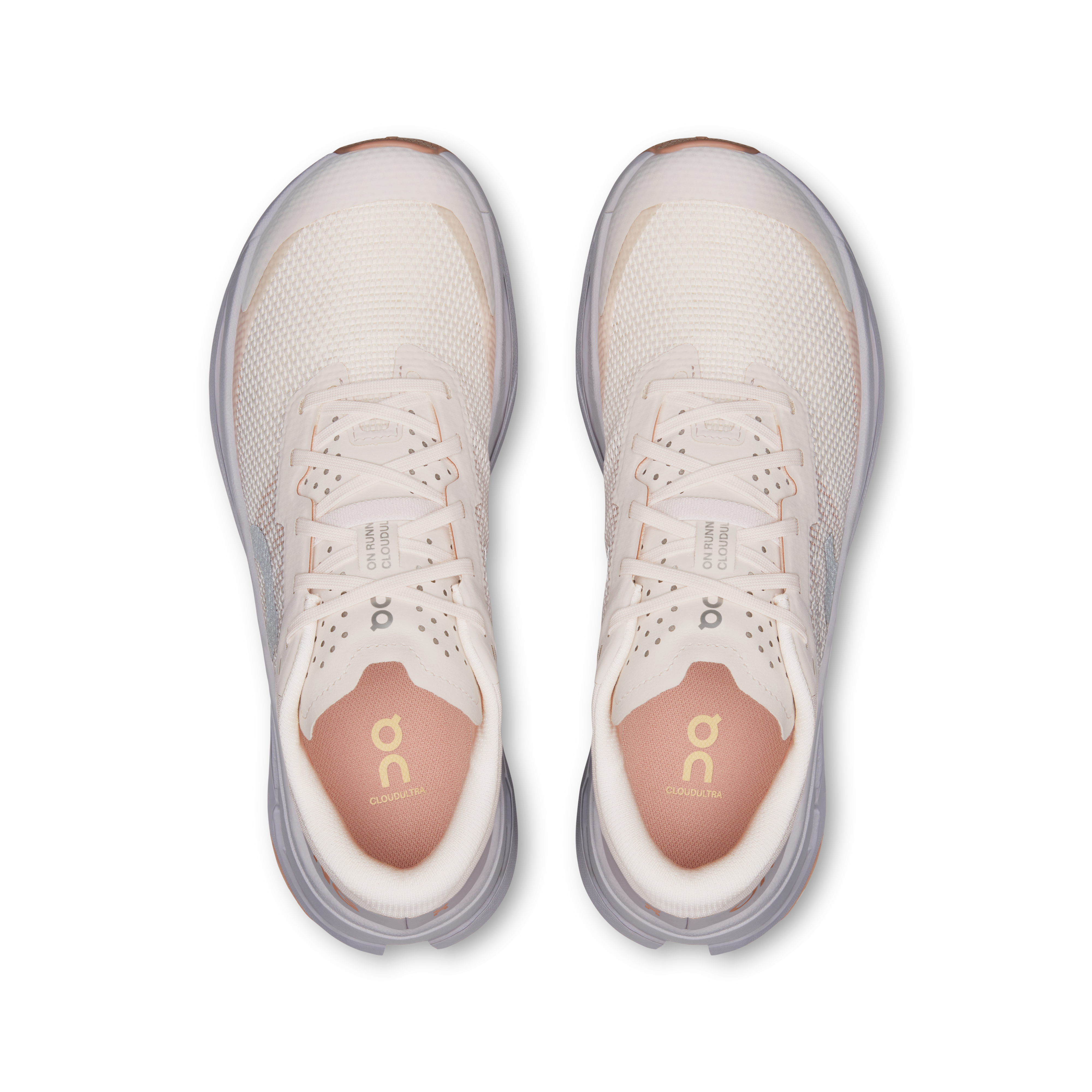 On Cloudultra 3 Oyster & Ether Femme Running de trail Chaussures
