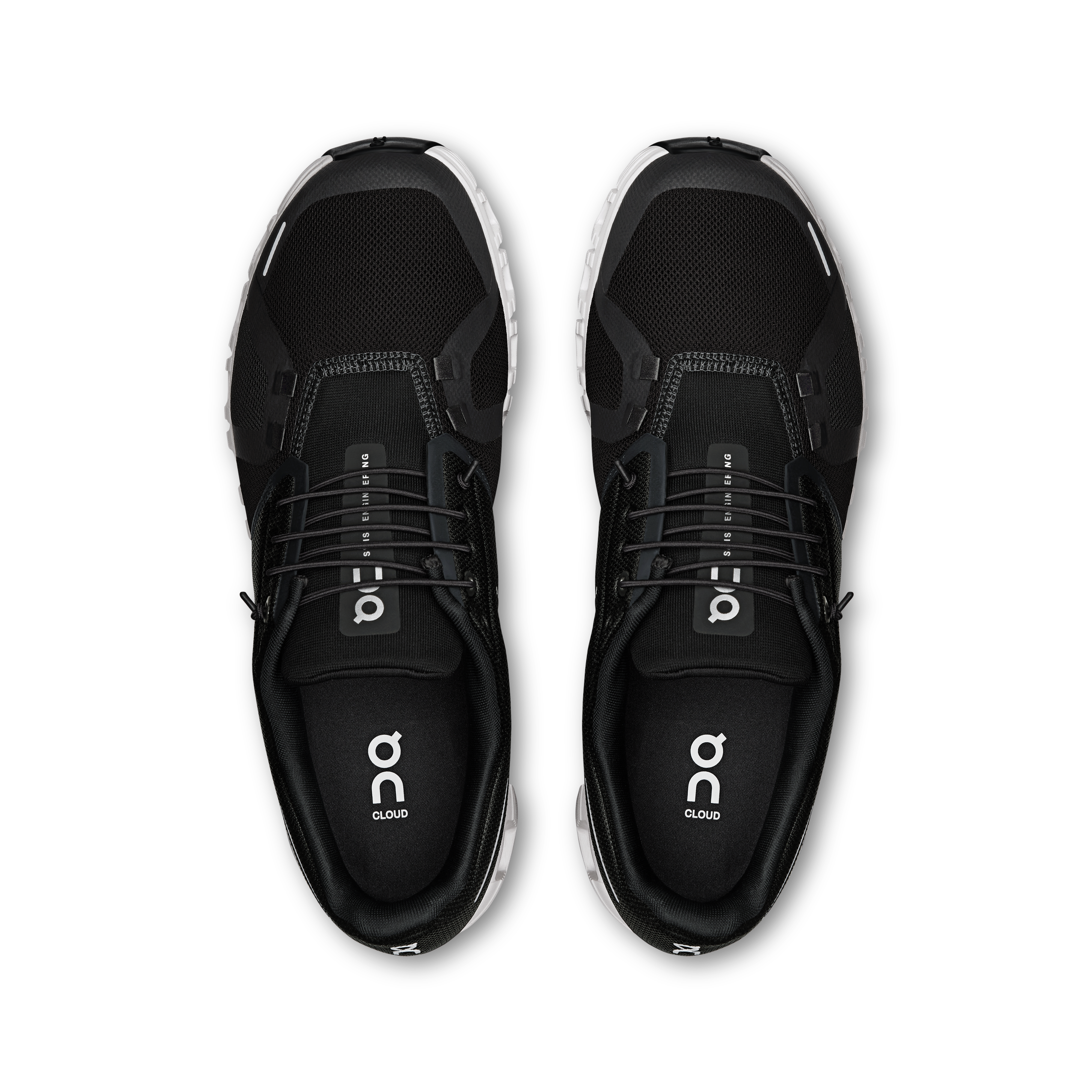 On Cloud 6 Black & White Homme Active Life Chaussures