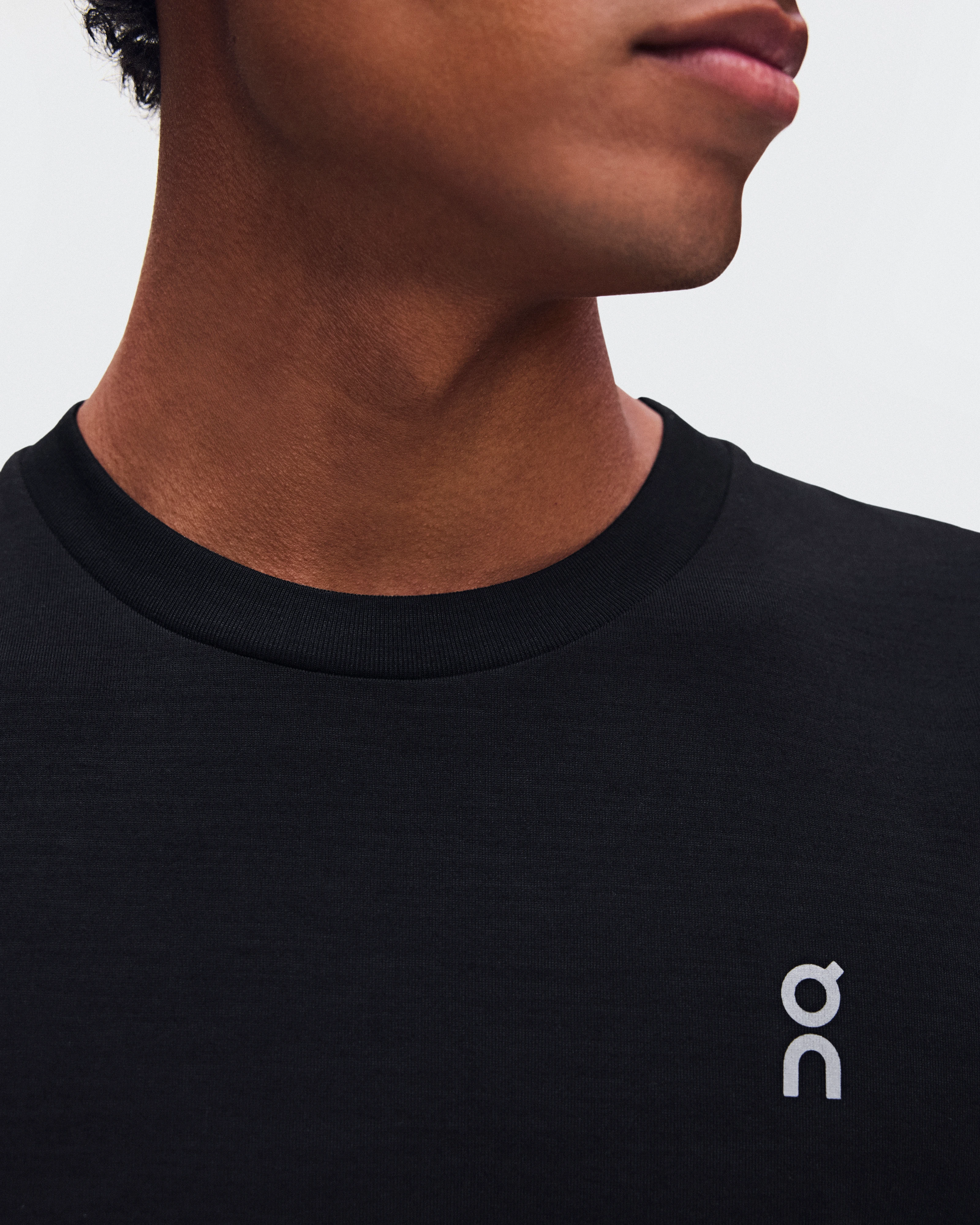 On Train-T Black Homme Hauts et t-shirts
