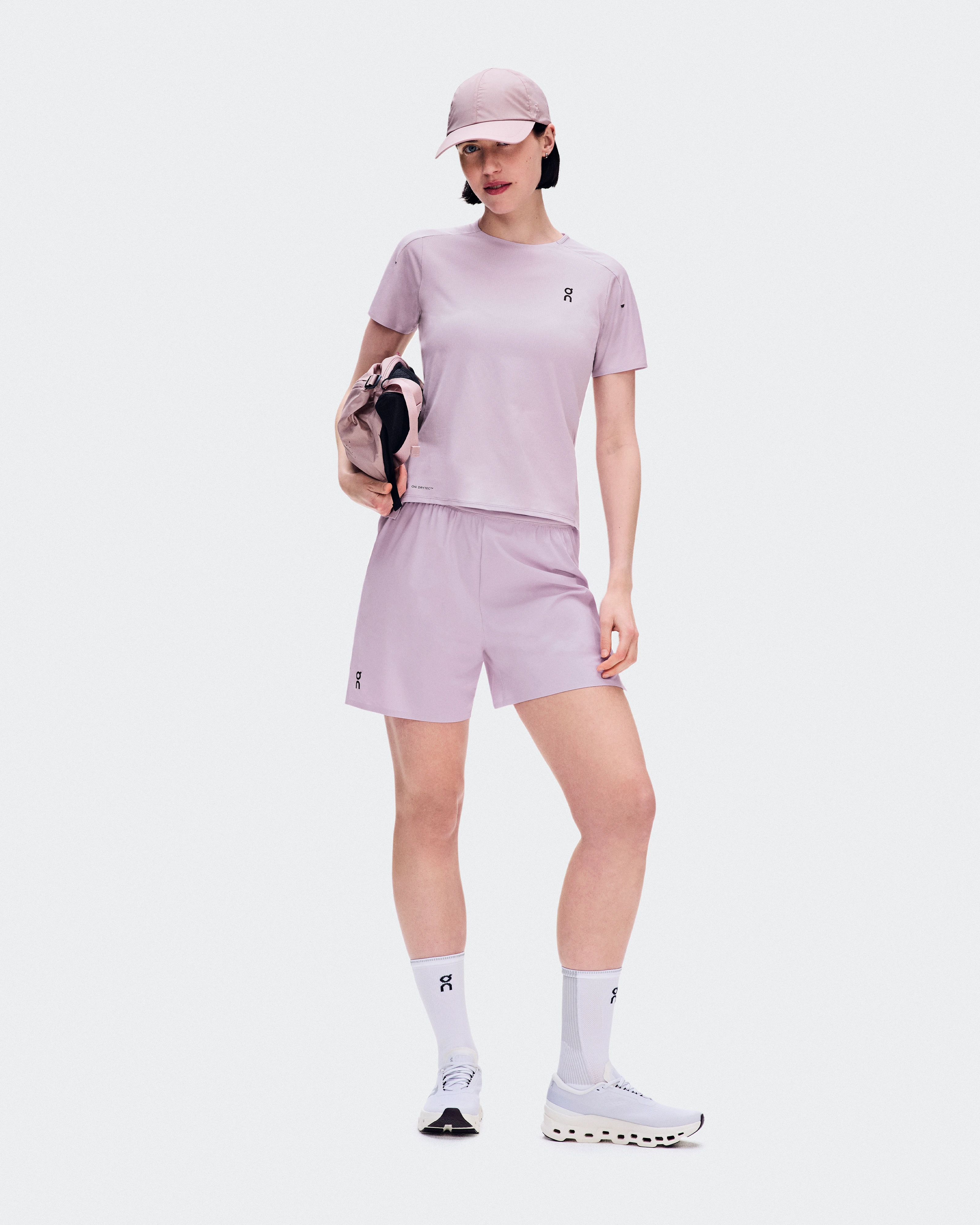 On Performance-T Foxglove & Orchid Femme Hauts et t-shirts