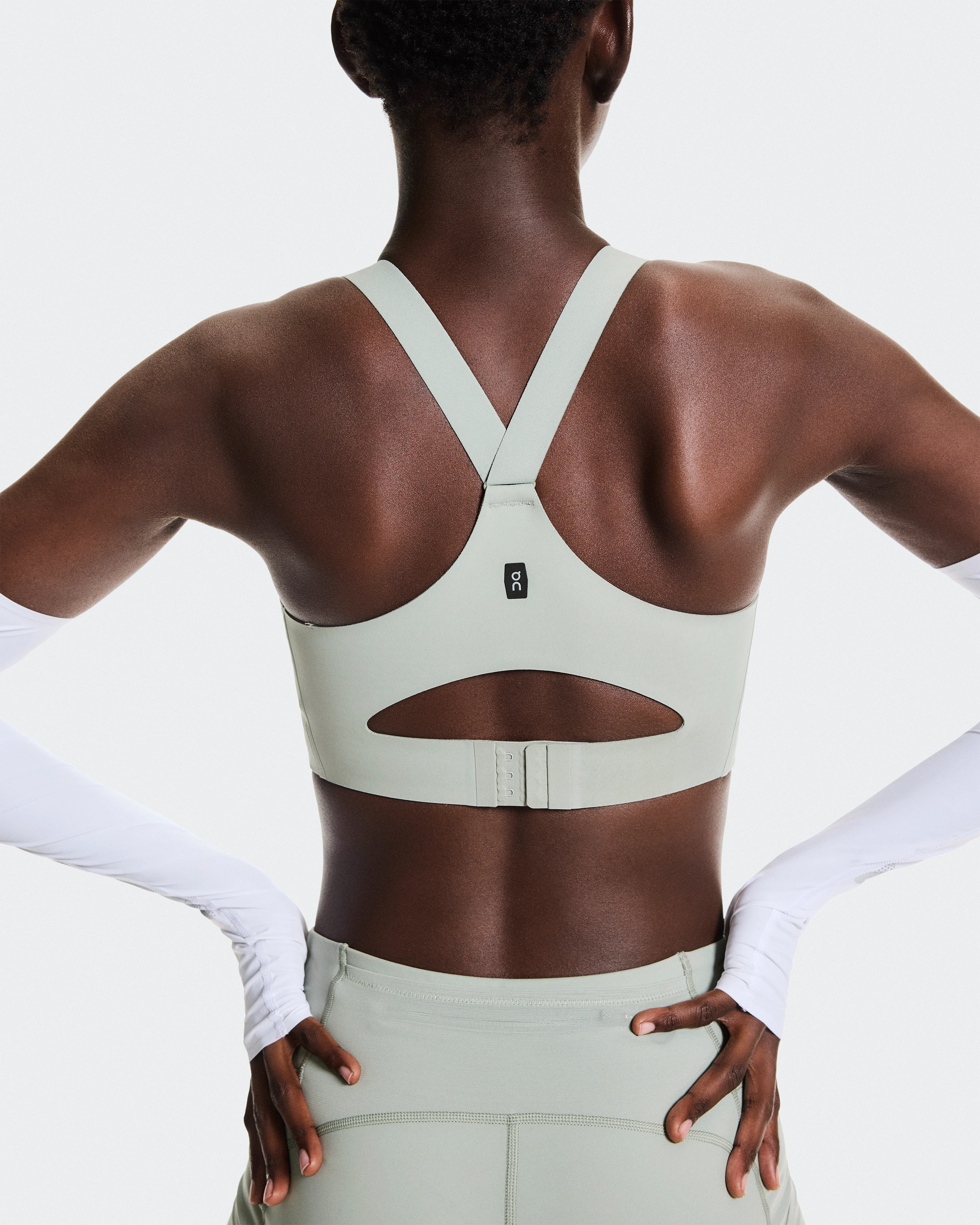 On Endurance Bra Zip Tin Femme Brassières