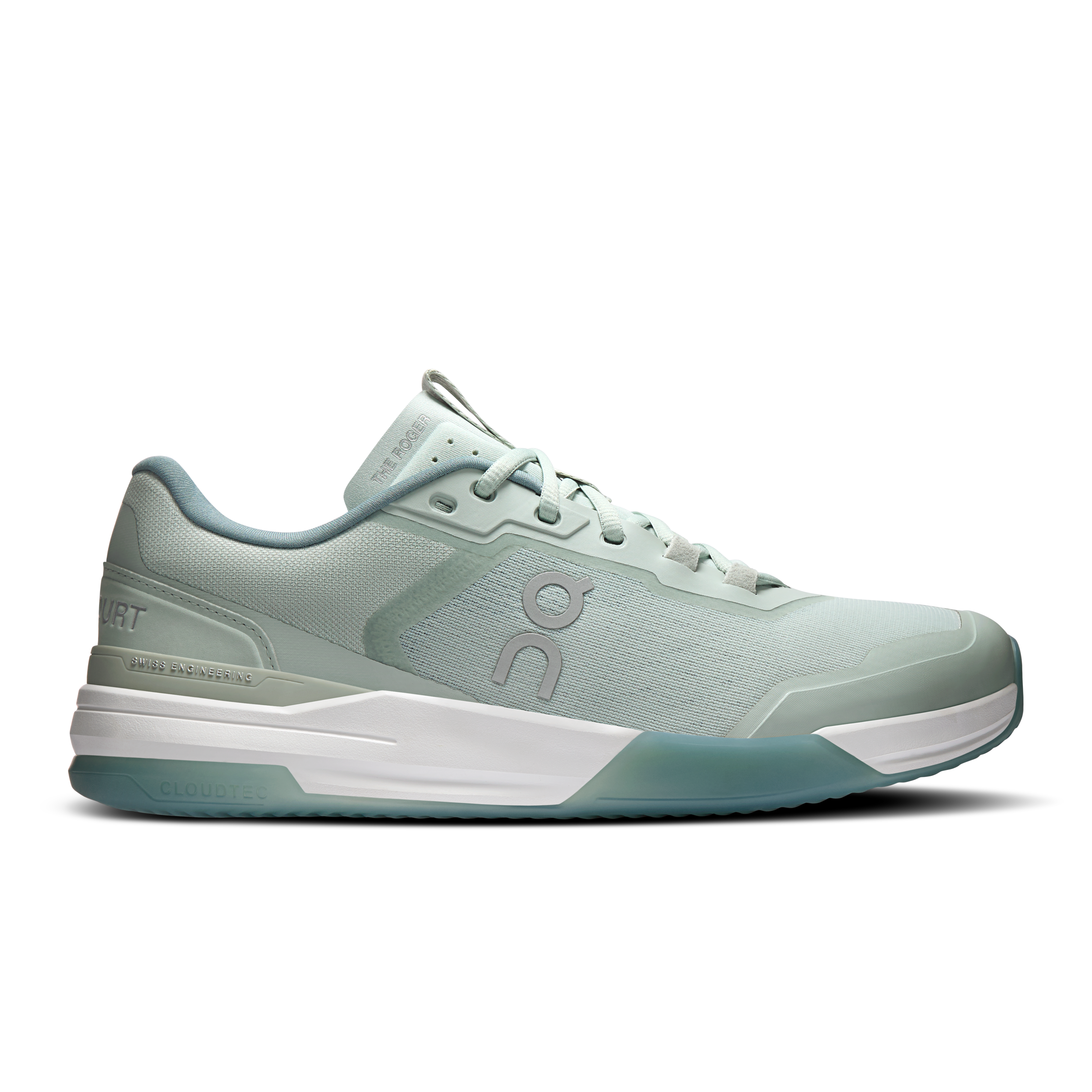 On THE ROGER Advantage Pro Clay Mineral & Linen Homme – Tennis quotidien, sports de court, CloudTec® dissimulée Chaussures