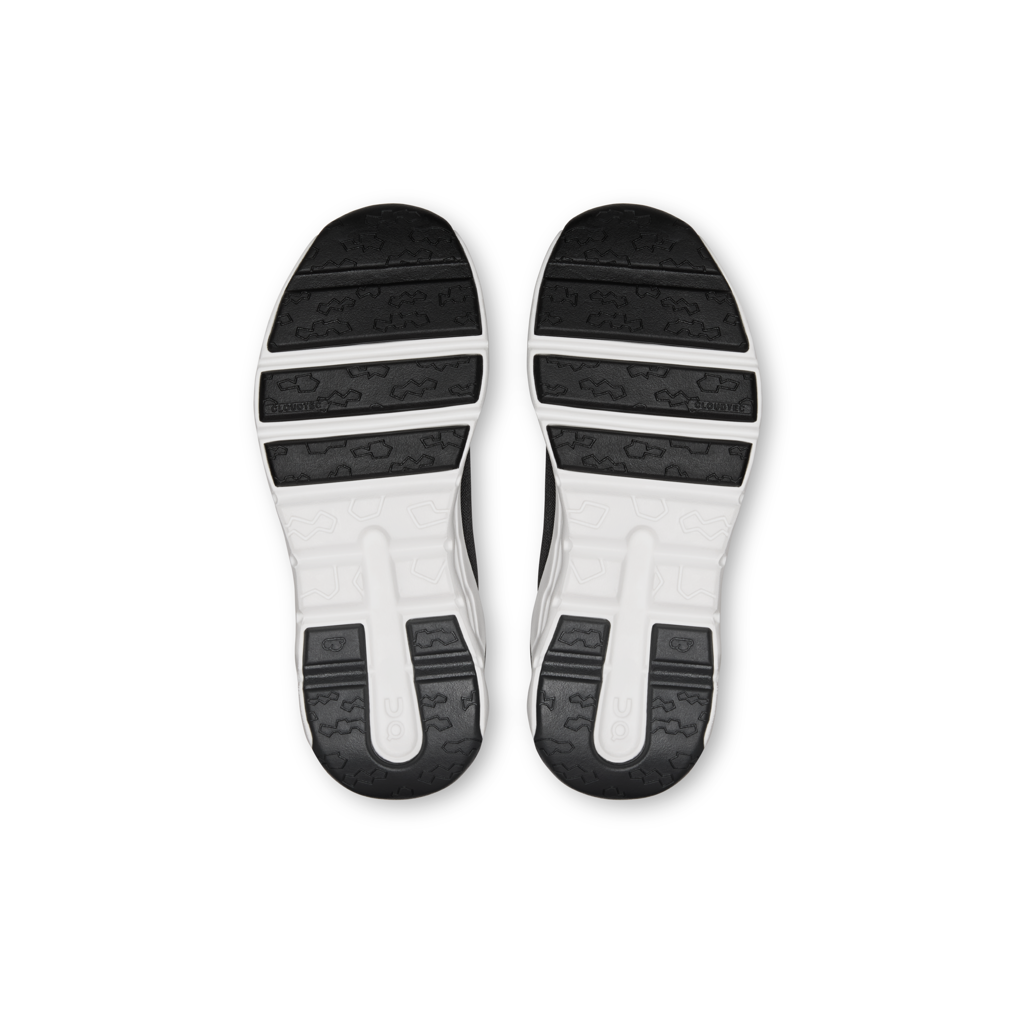On Cloudleap Black & White Enfant Active Life Chaussures