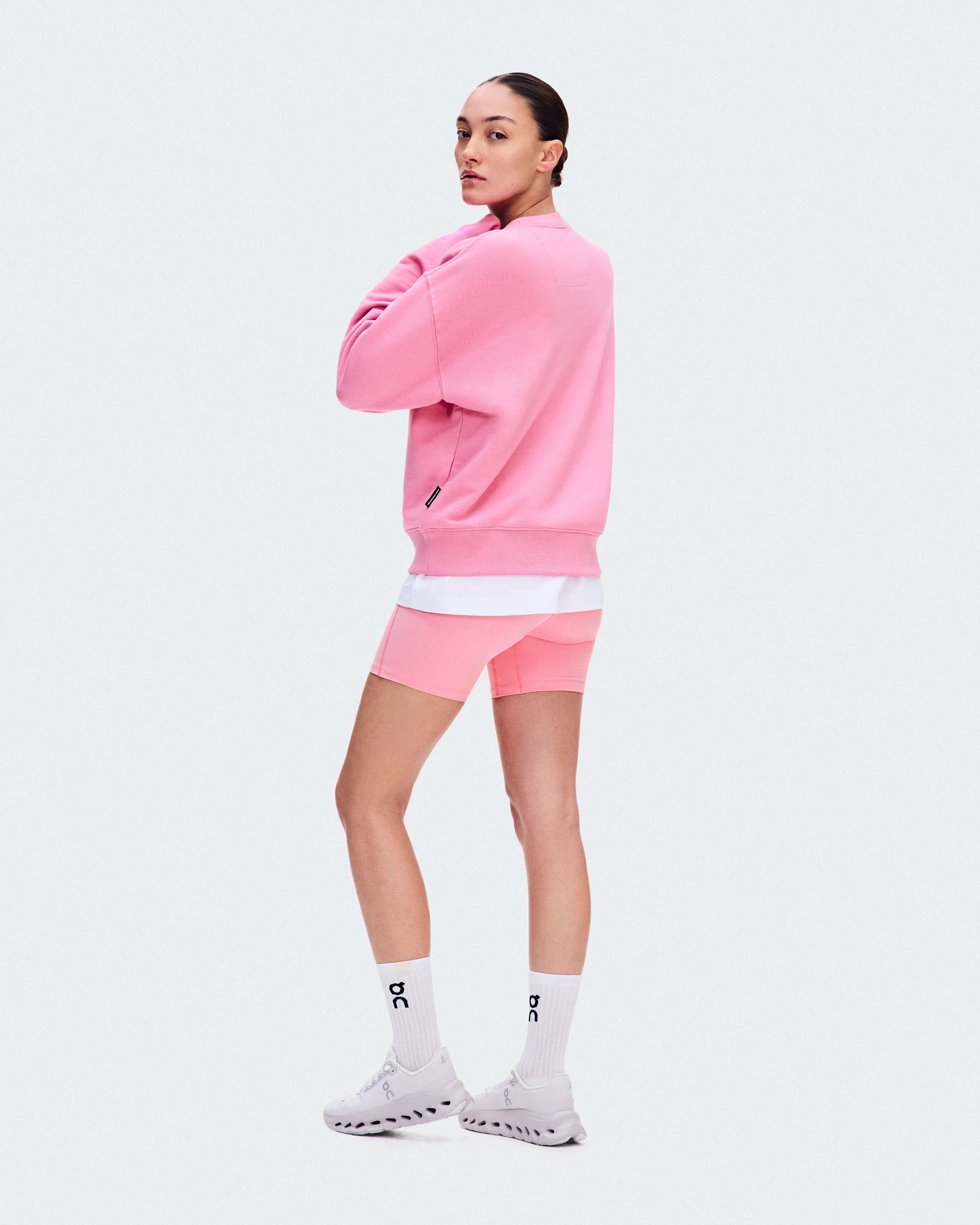 On Club Crew Bubblegum Femme Sweats à capuche et sweats