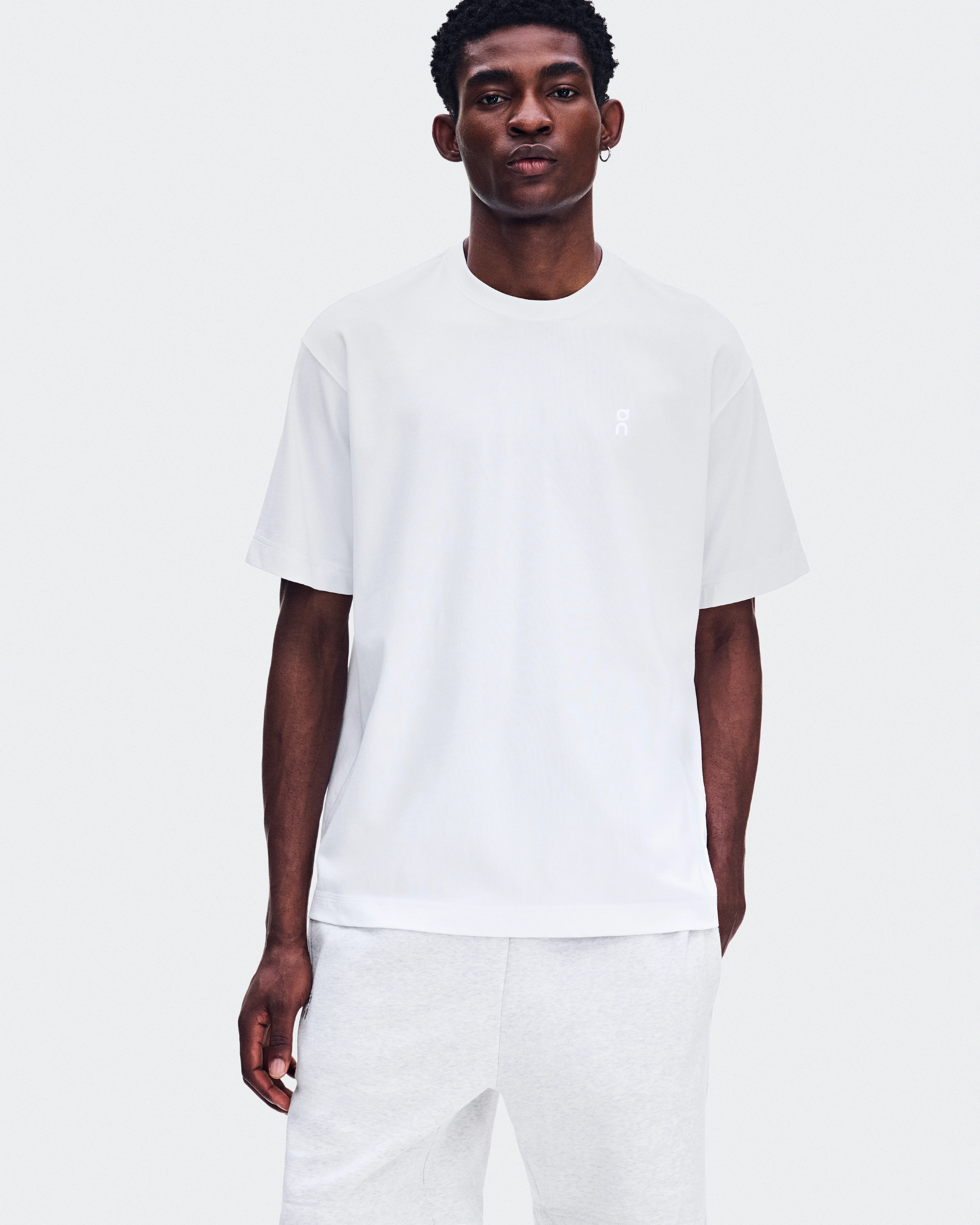 On Club Collective-T Runner White Homme Hauts et t-shirts