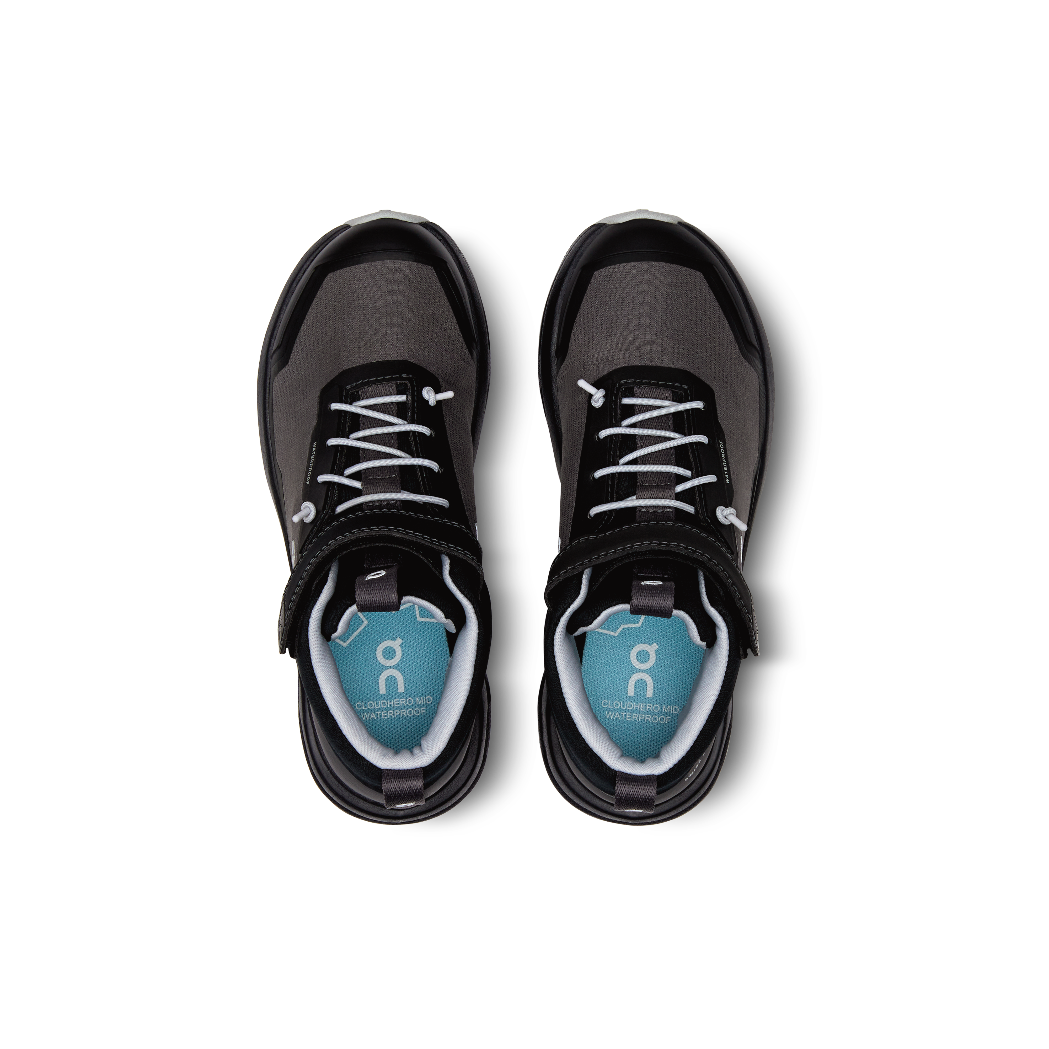On Cloudhero Mid Waterproof Eclipse & Black Enfant Active Life Chaussures
