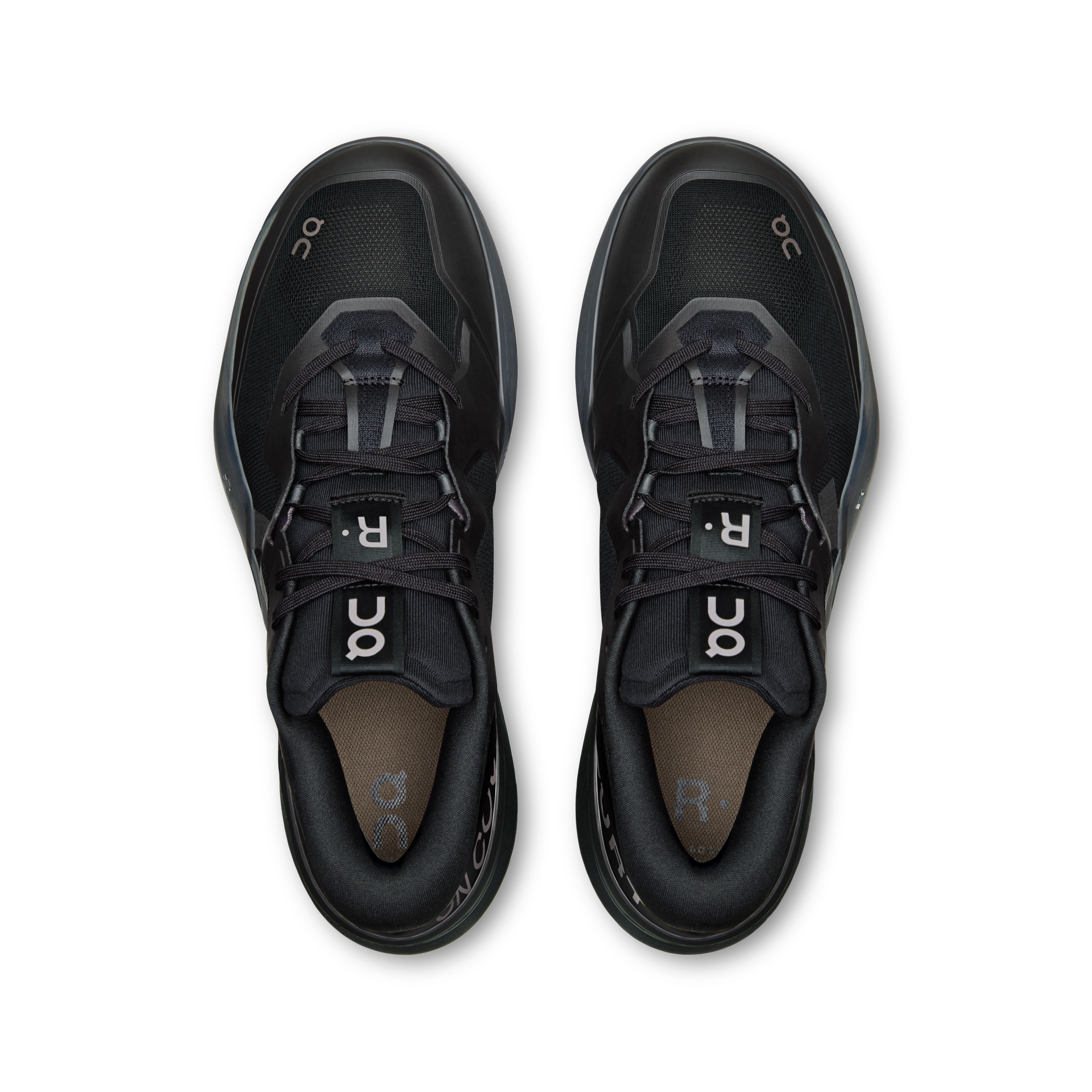 On THE ROGER Pro 3 Black & Ash Homme Tennis Chaussures