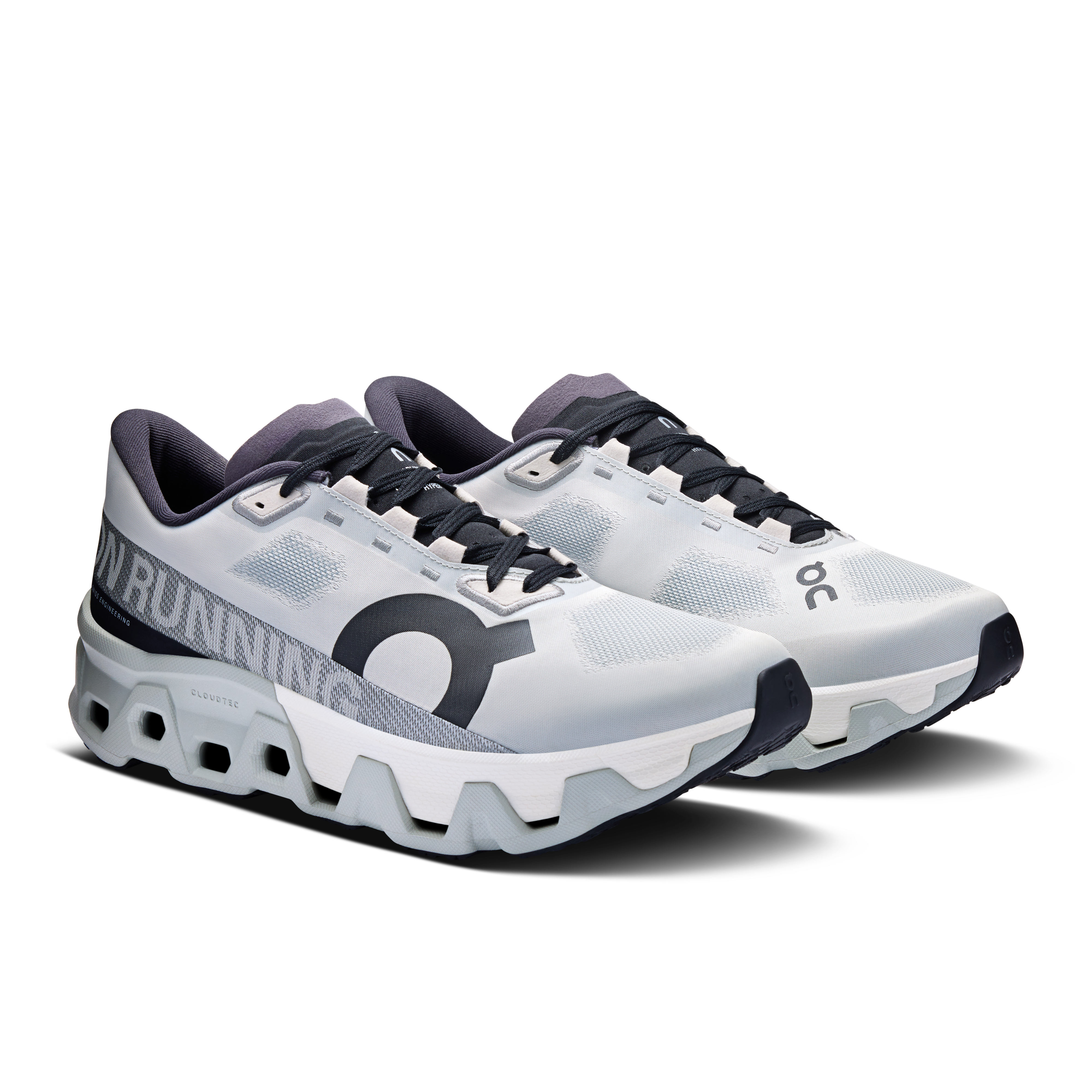 On Cloudmonster Hyper Glacier & Ivory Homme Running sur route Chaussures