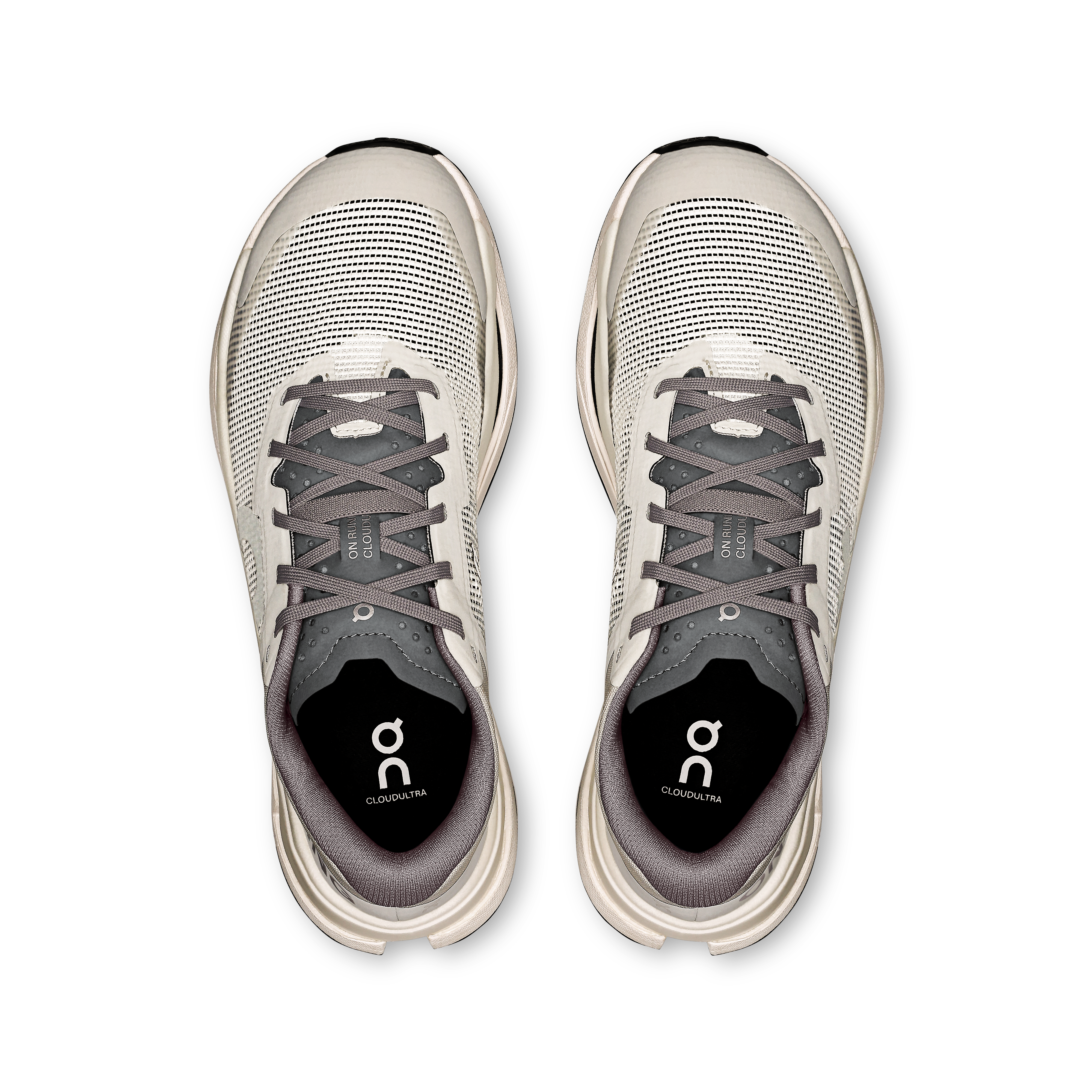 On Cloudultra 3 Rock & White Femme Running de trail Chaussures