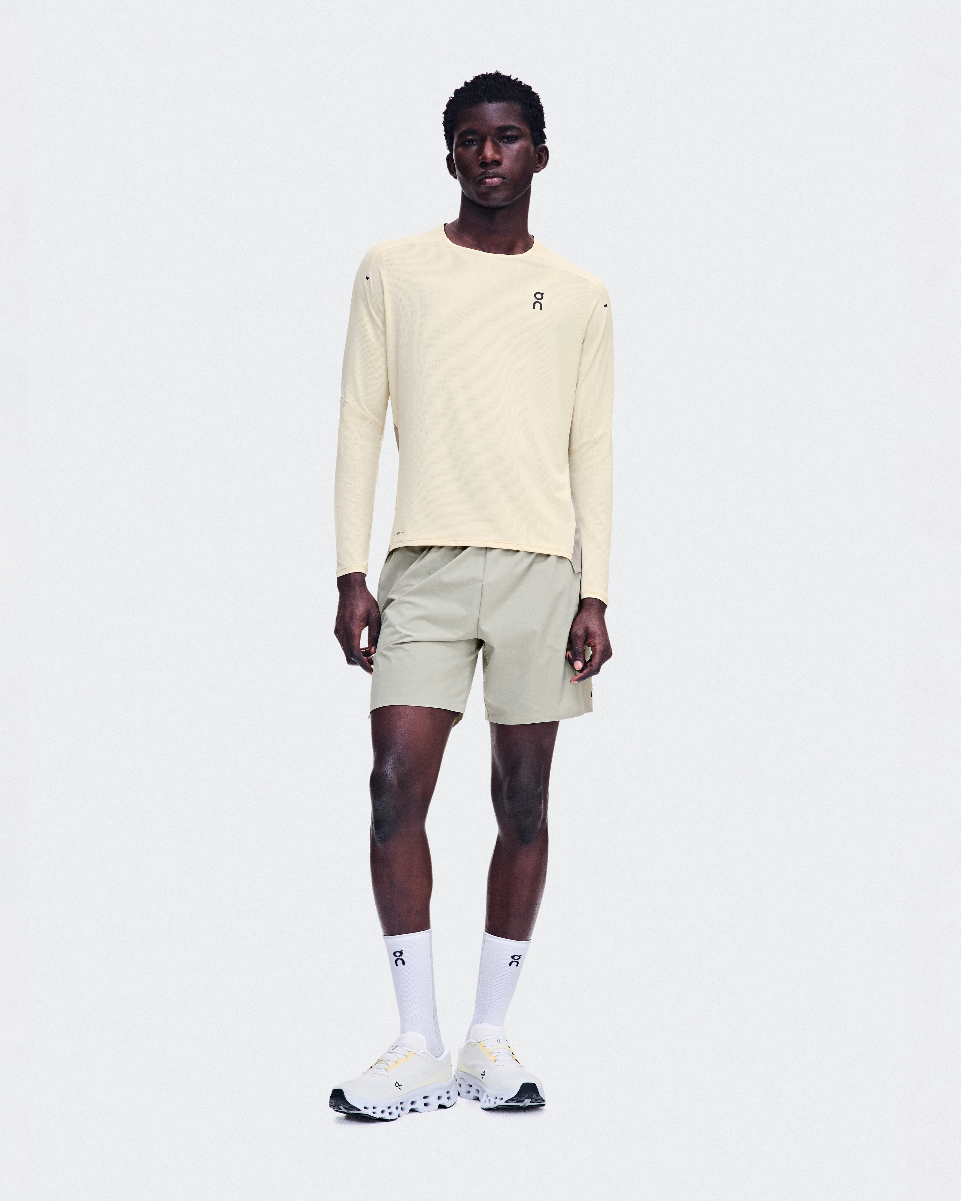 On Performance Long-T Hare & Brume Homme Hauts et t-shirts