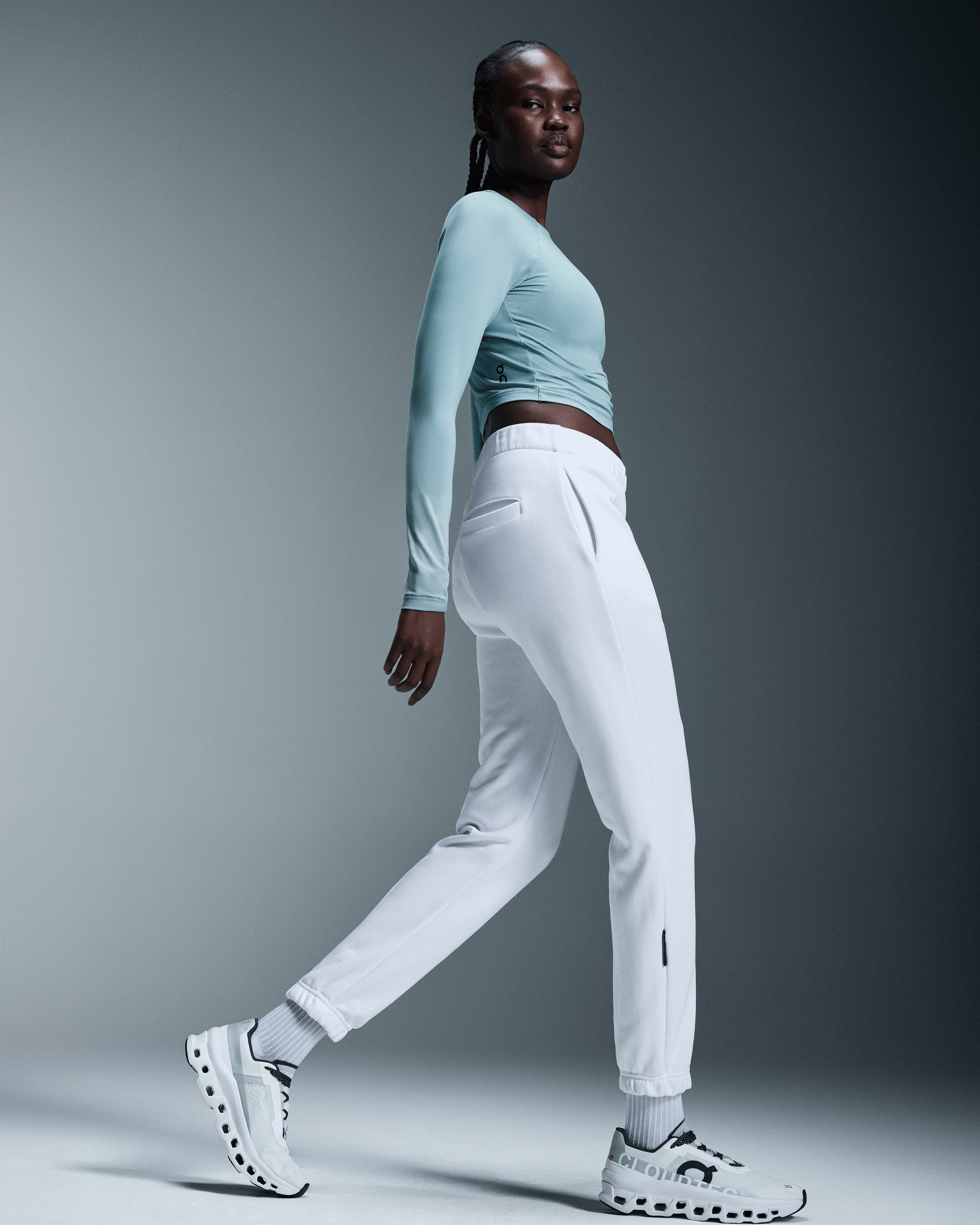On Club Pants White Femme Pantalons