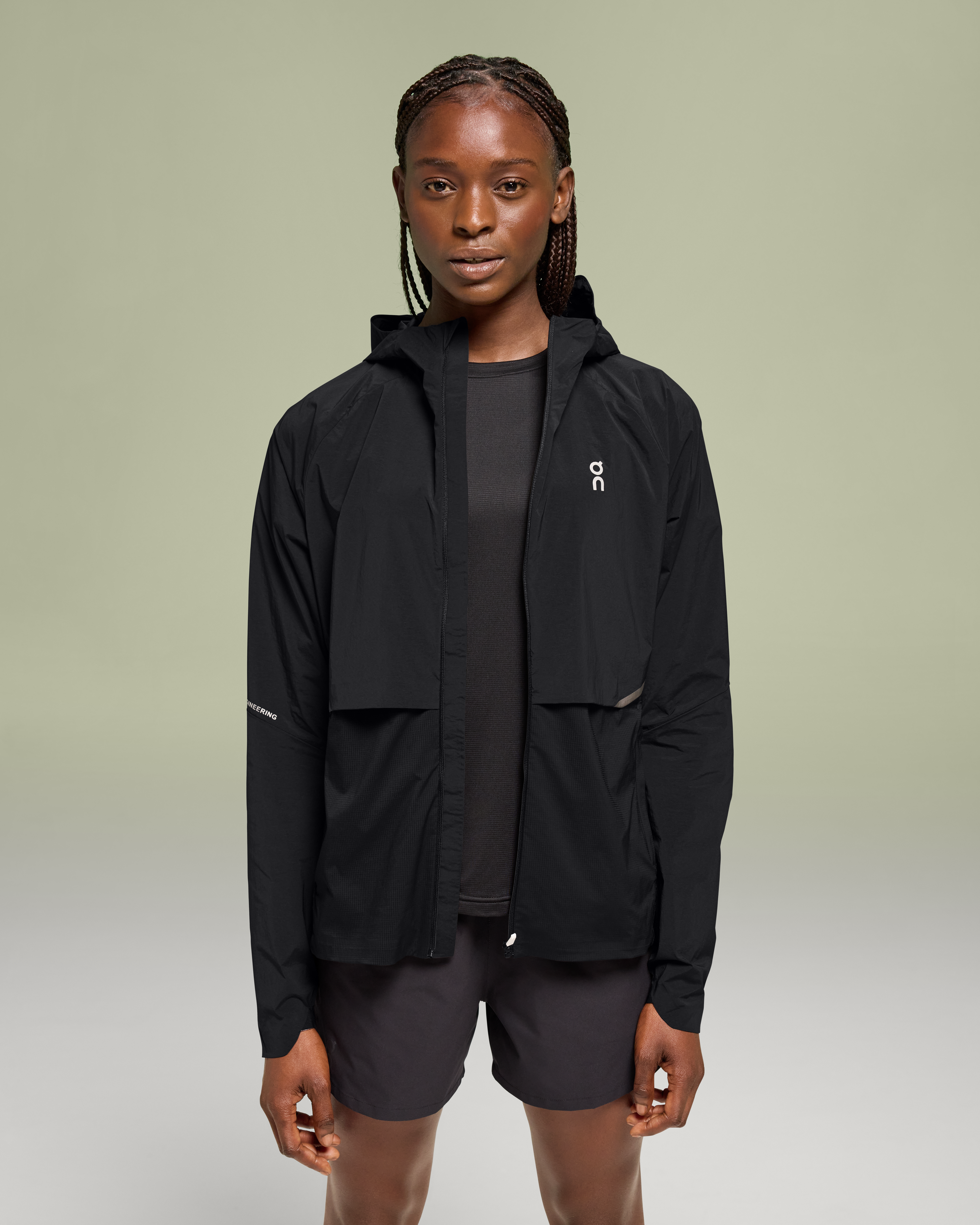 On Core Jacket Black Femme Vestes