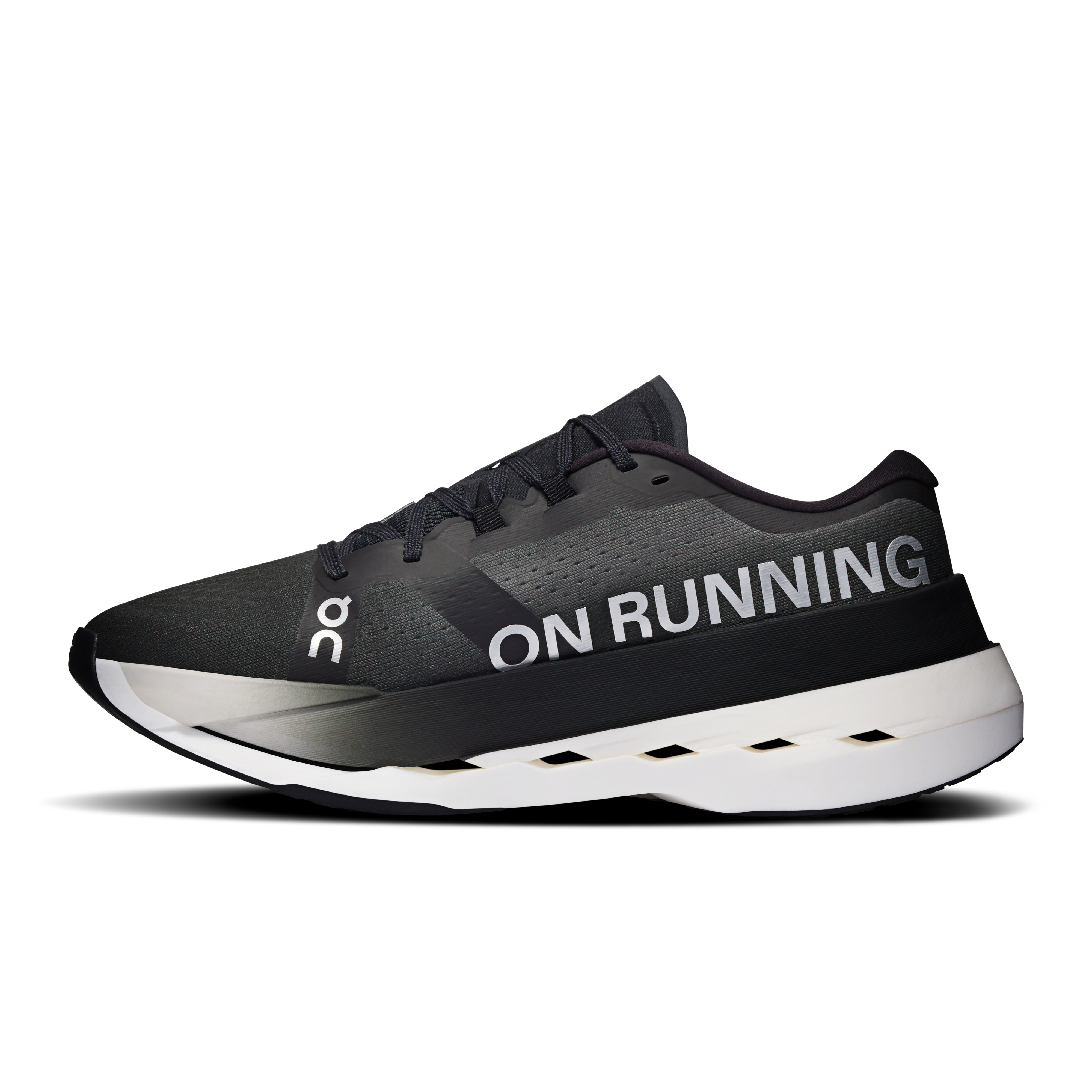 On Cloudboom Max All Black Homme Running sur route Chaussures