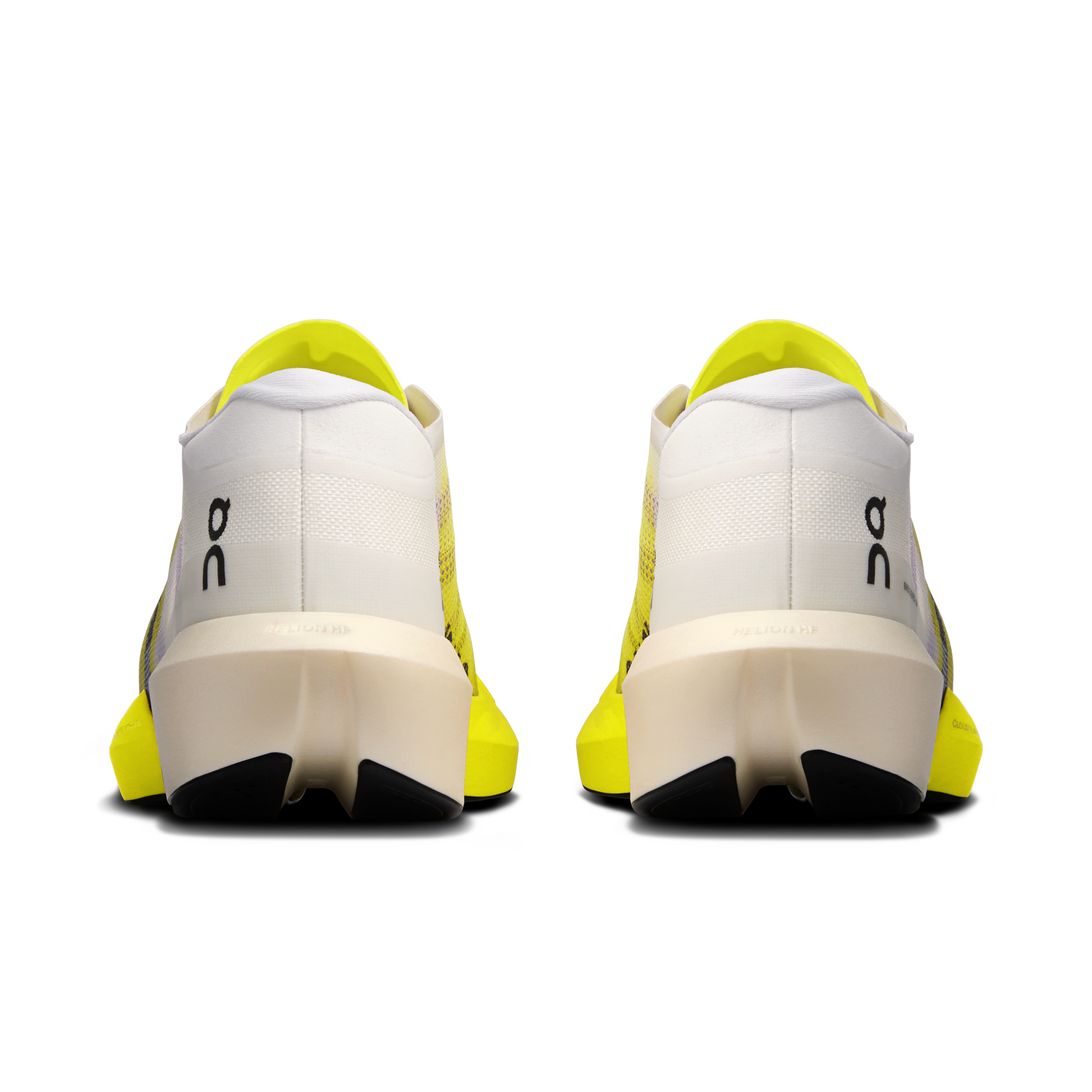 On Cloudboom Strike 2 White & Lime Unisexe Running sur route Chaussures