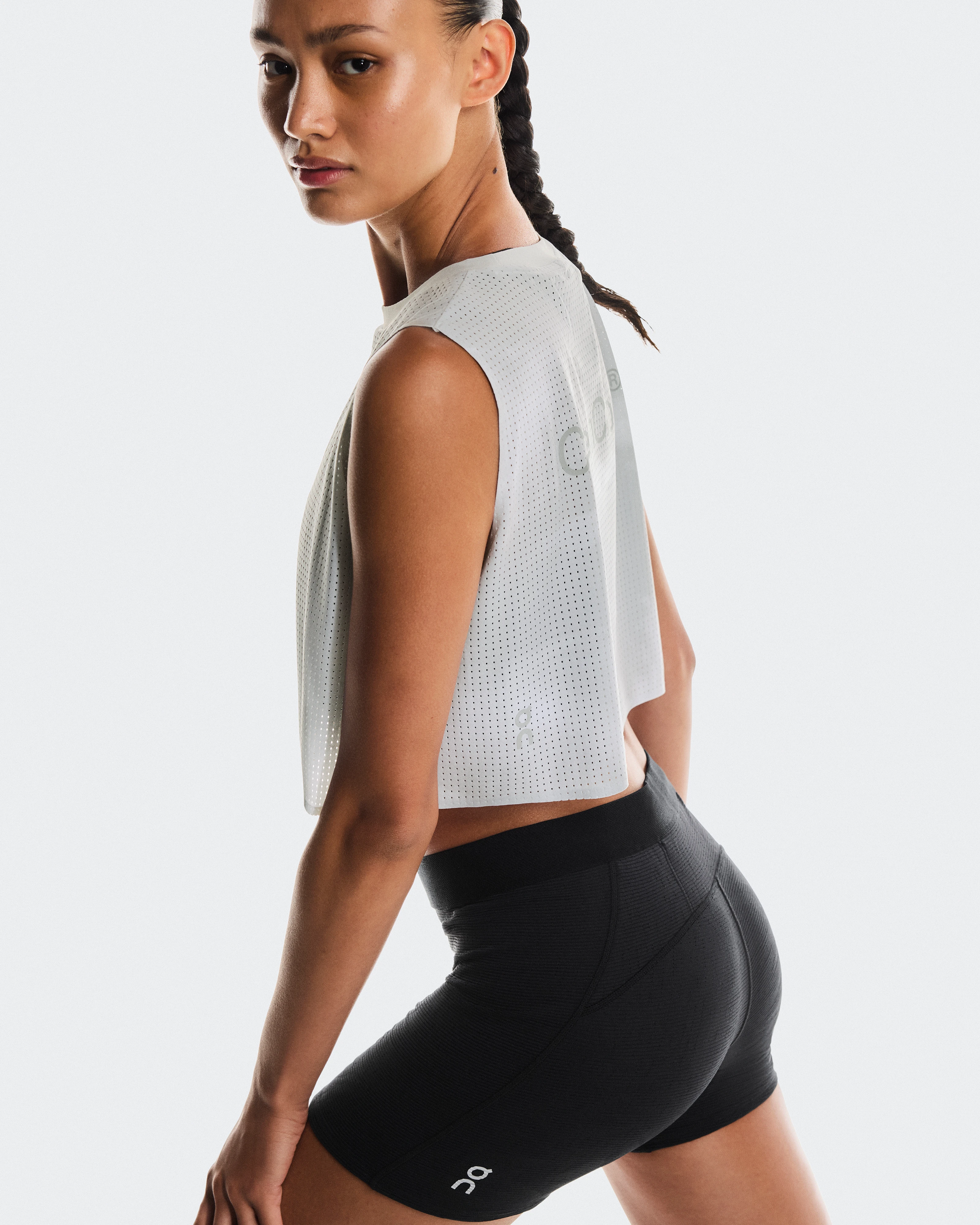 On Pace Tank Glacier & White Femme Hauts et t-shirts
