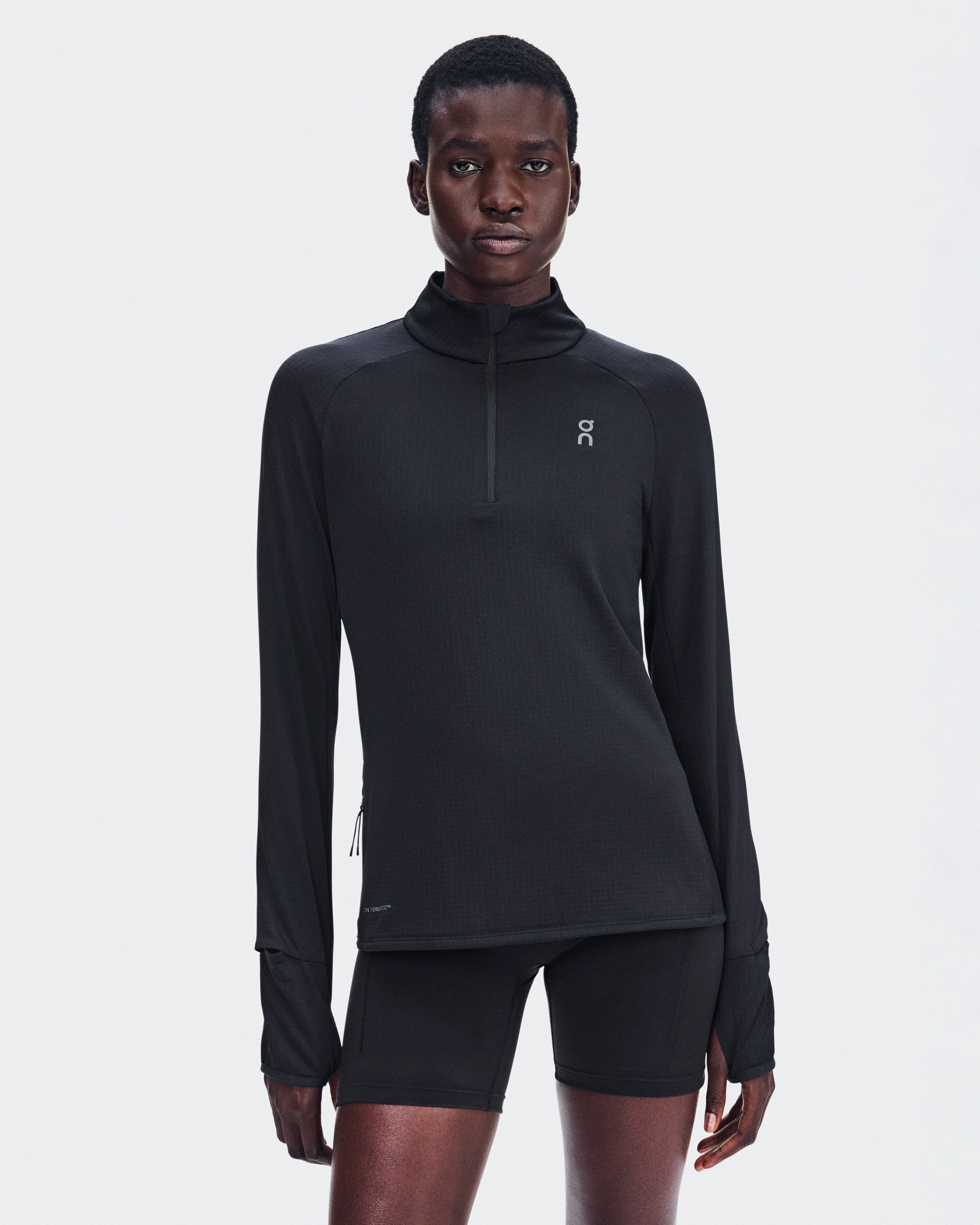 On Climate Shirt Black Femme Sweats à capuche et sweats